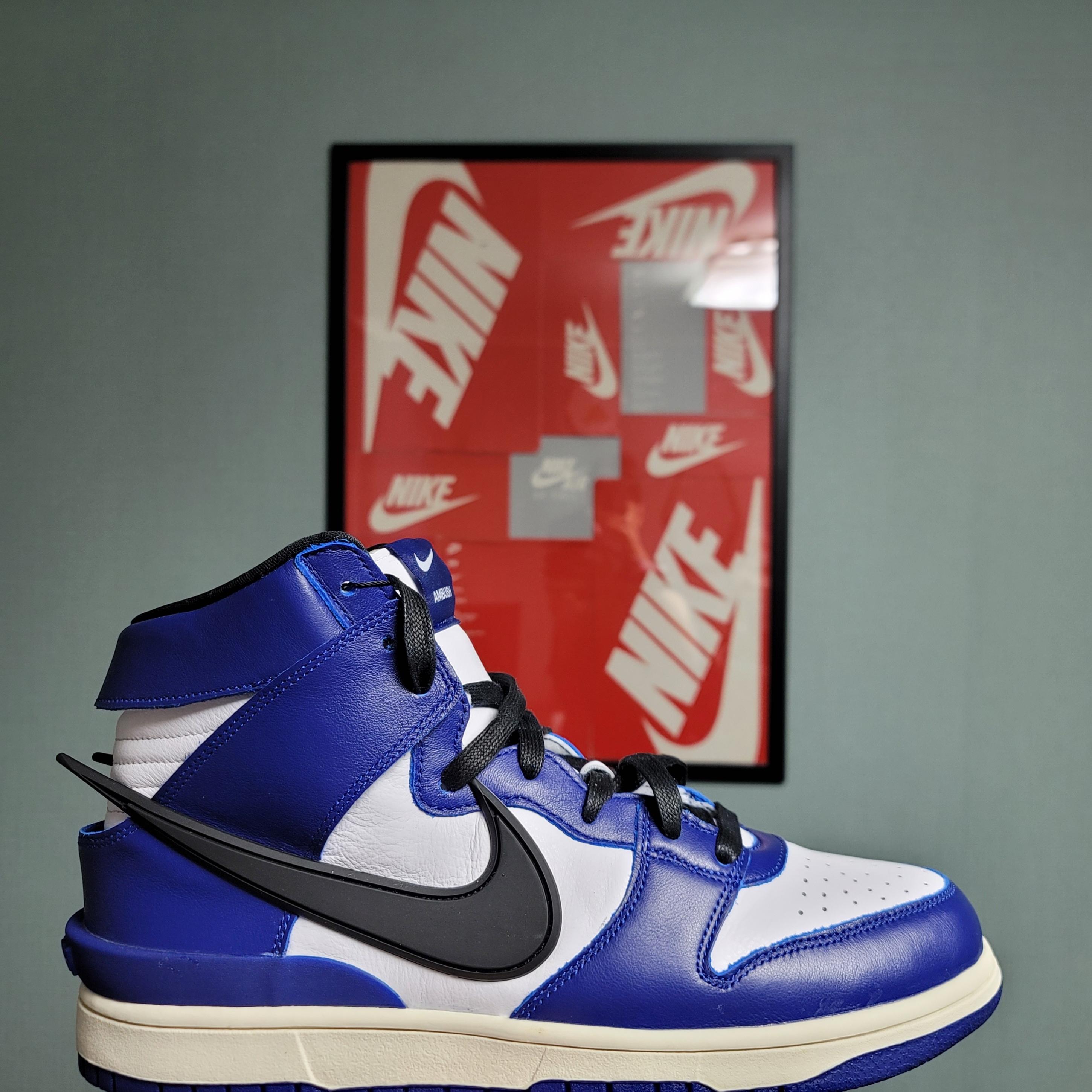 Nike x Ambush Dunk High Deep Royal Blue 착용 스타일