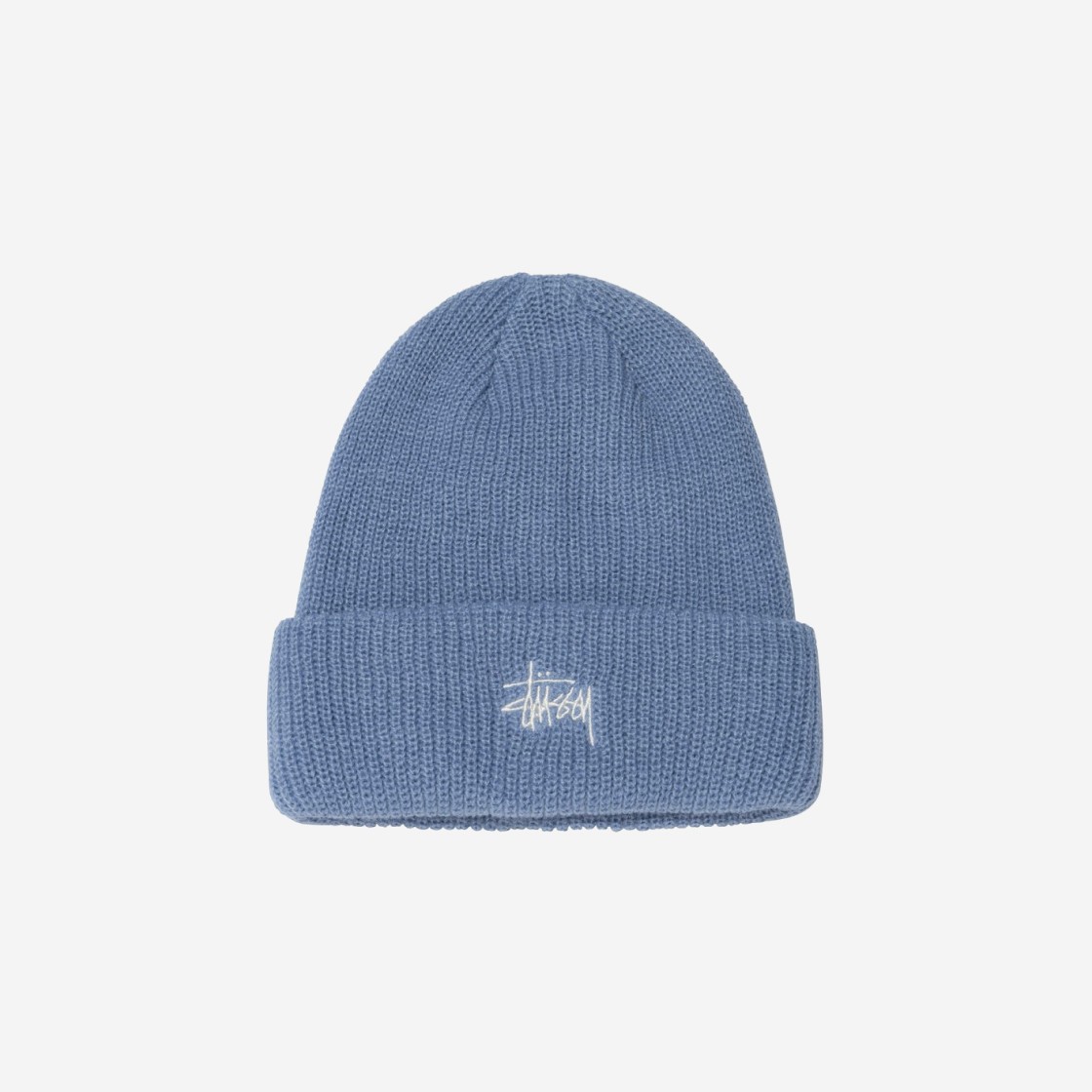 Stussy Basic Cuff Beanie Powder Blue 2021 상세 이미지 1