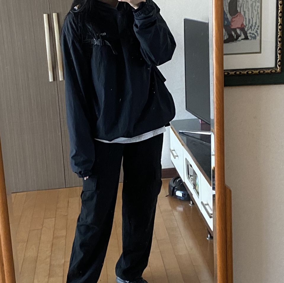 Asics Jog 100 T Black - 4E Extra Wide 착용 스타일