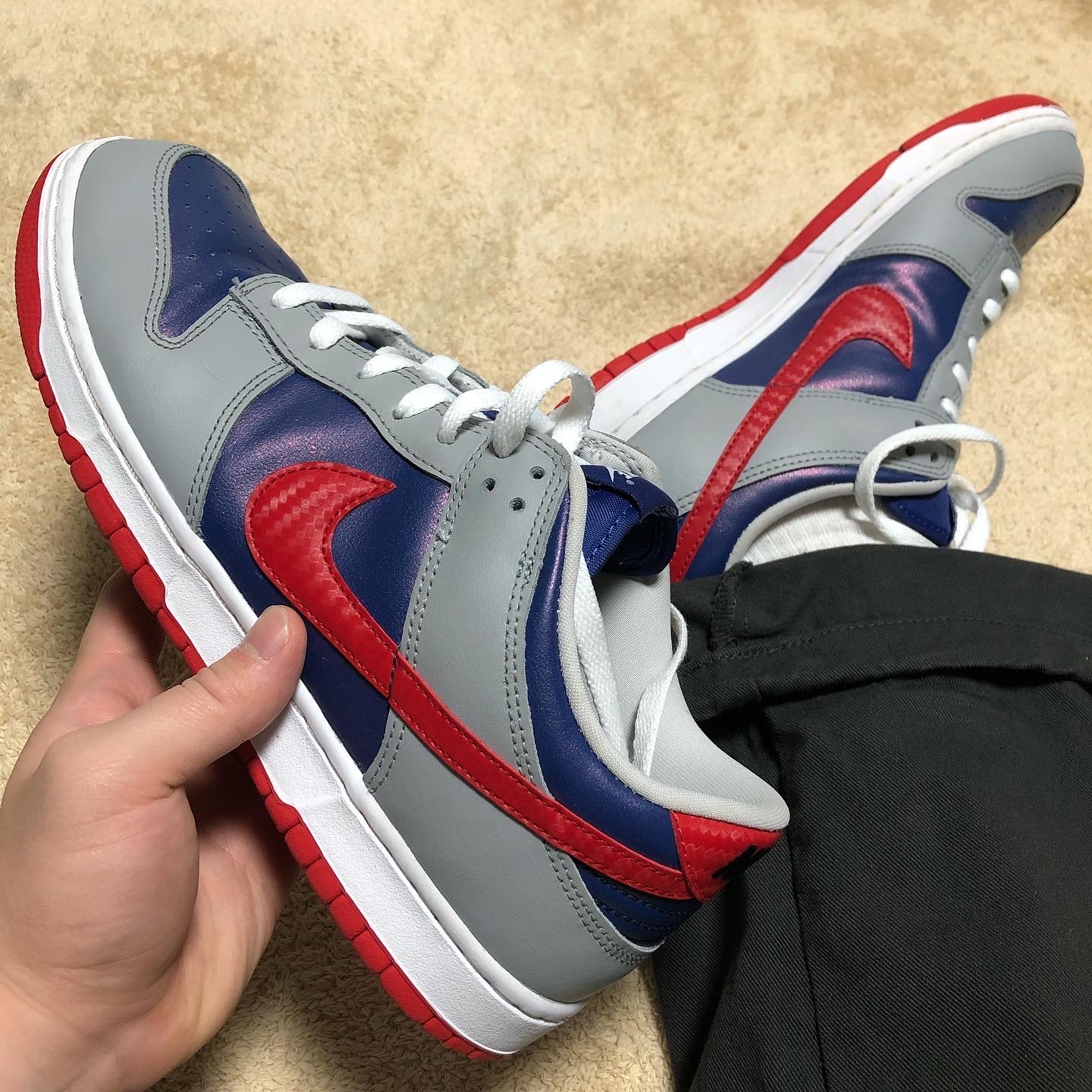 Nike Dunk Low SP Samba 2020 착용 스타일