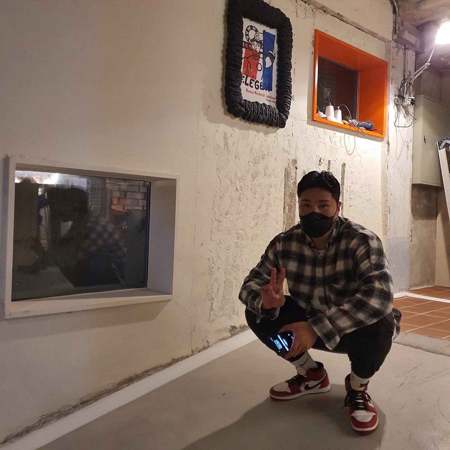 Palace Lumber Yak Shirt Blue White - 20FW, Jordan 1 Retro High OG Chicago 2015 착용 스타일