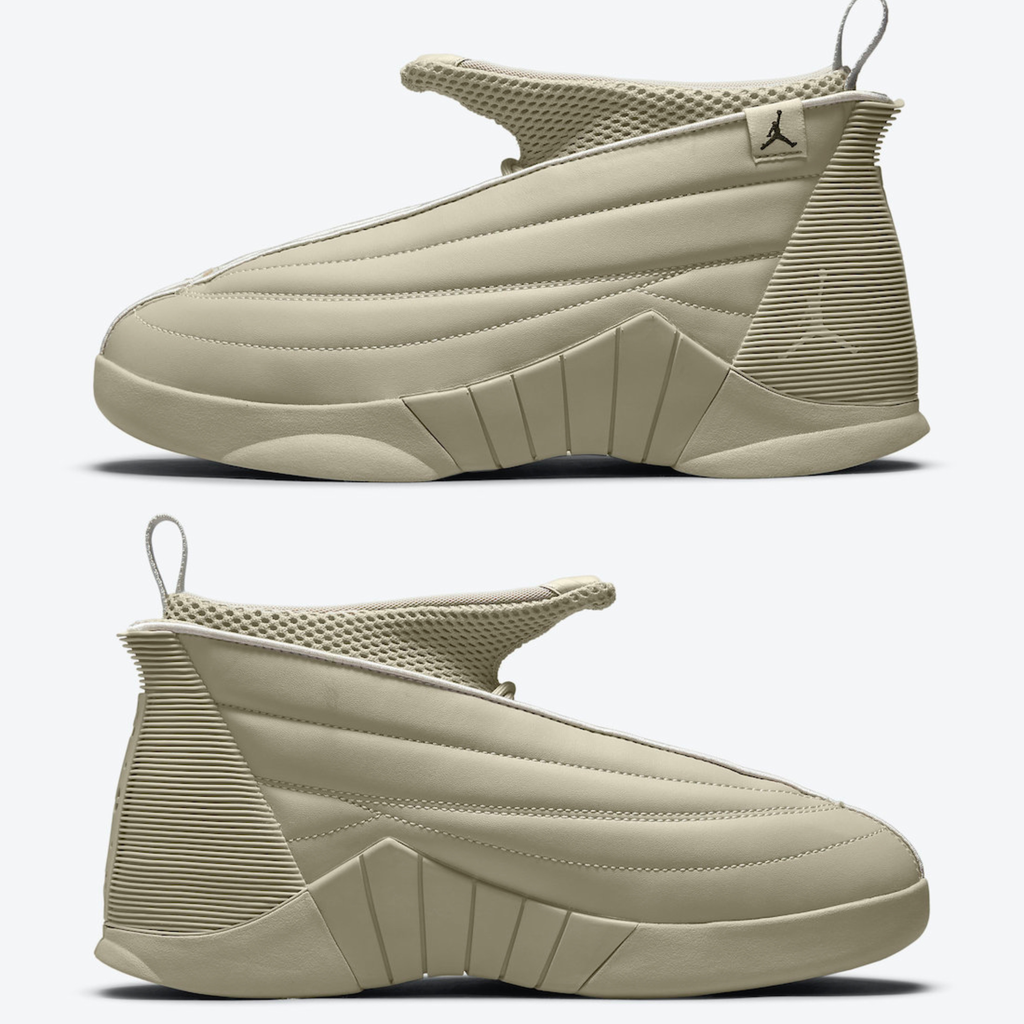 (W) Jordan 15 x Billie Eilish Retro SP Beige 착용 스타일 - 3