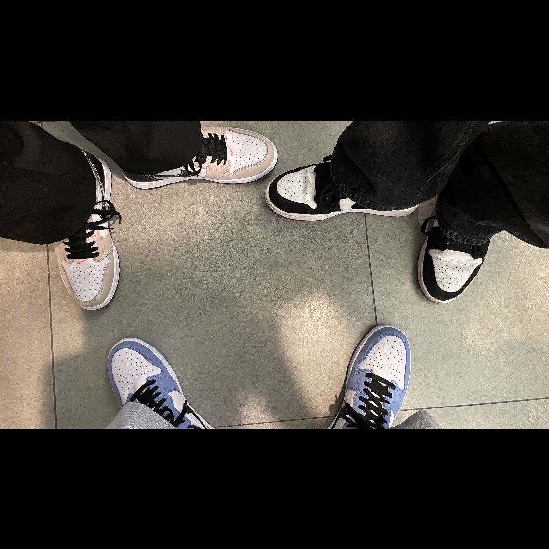 Jordan 1 Retro High OG University Blue, Jordan 1 Retro High OG Prototype 착용 스타일