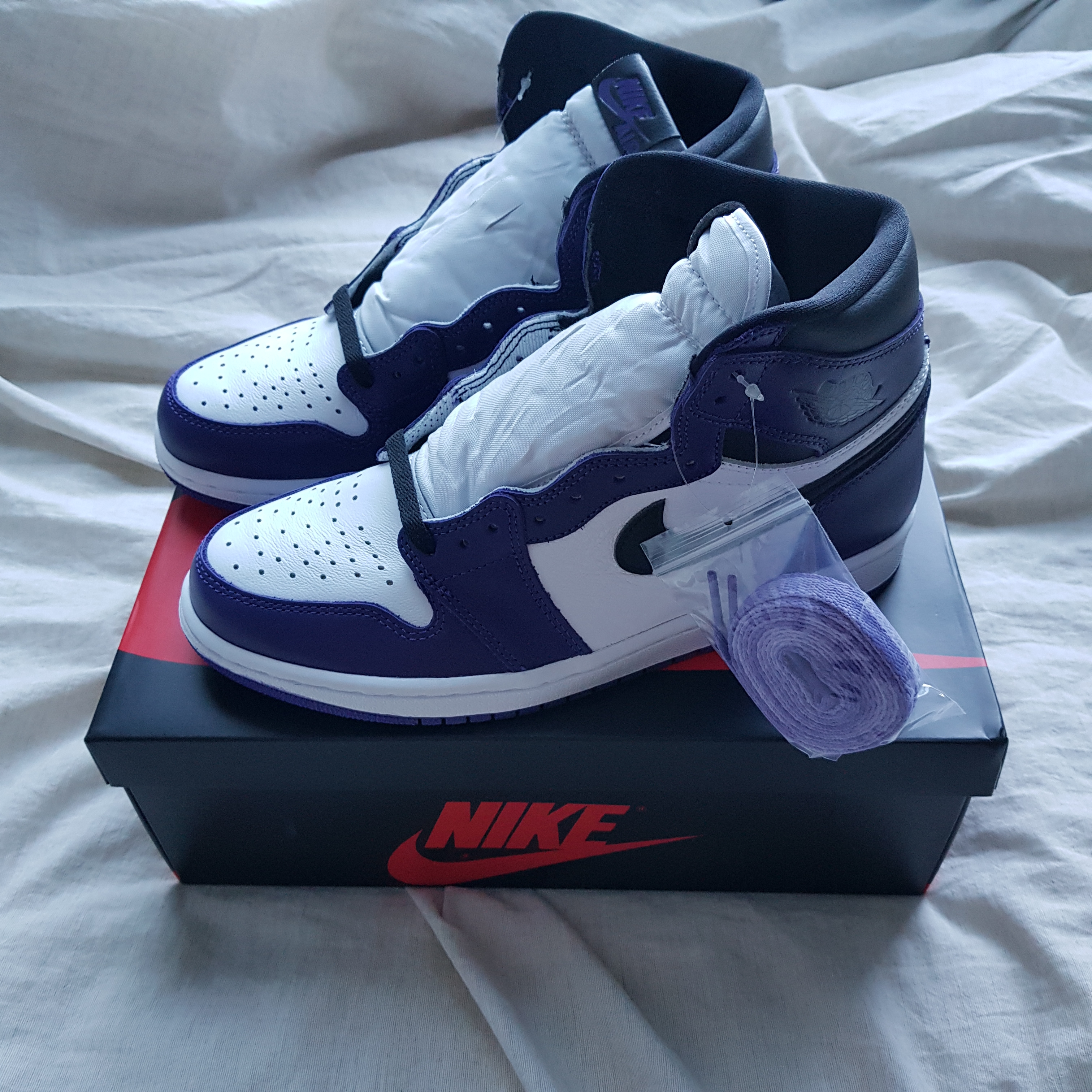 Jordan 1 Retro High OG Court Purple 2020 착용 스타일
