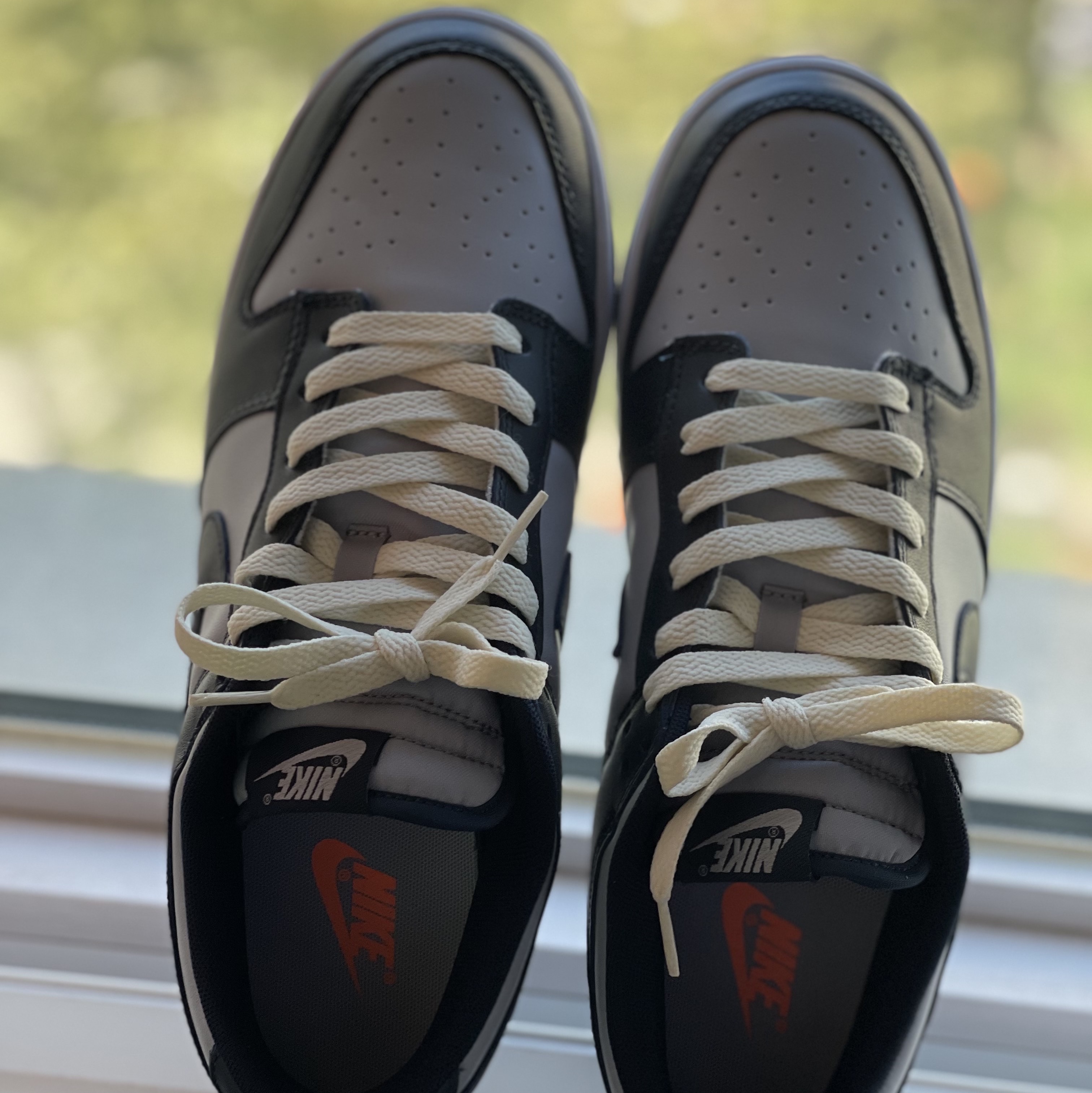Nike Dunk Low Retro Championship Grey 착용 스타일 - 2