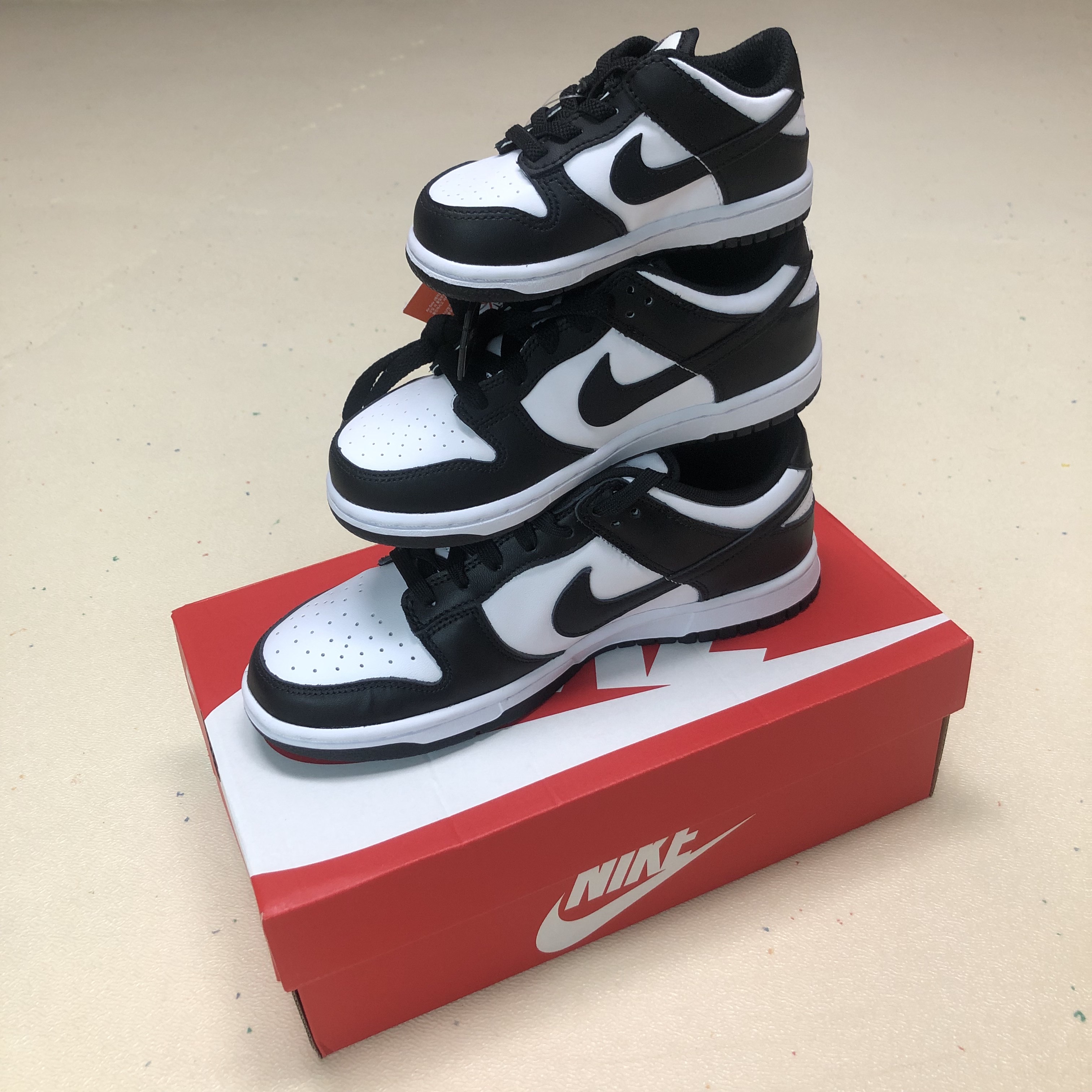 Nike Dunk Low Retro Black, (PS) Nike Dunk Low Black 착용 스타일