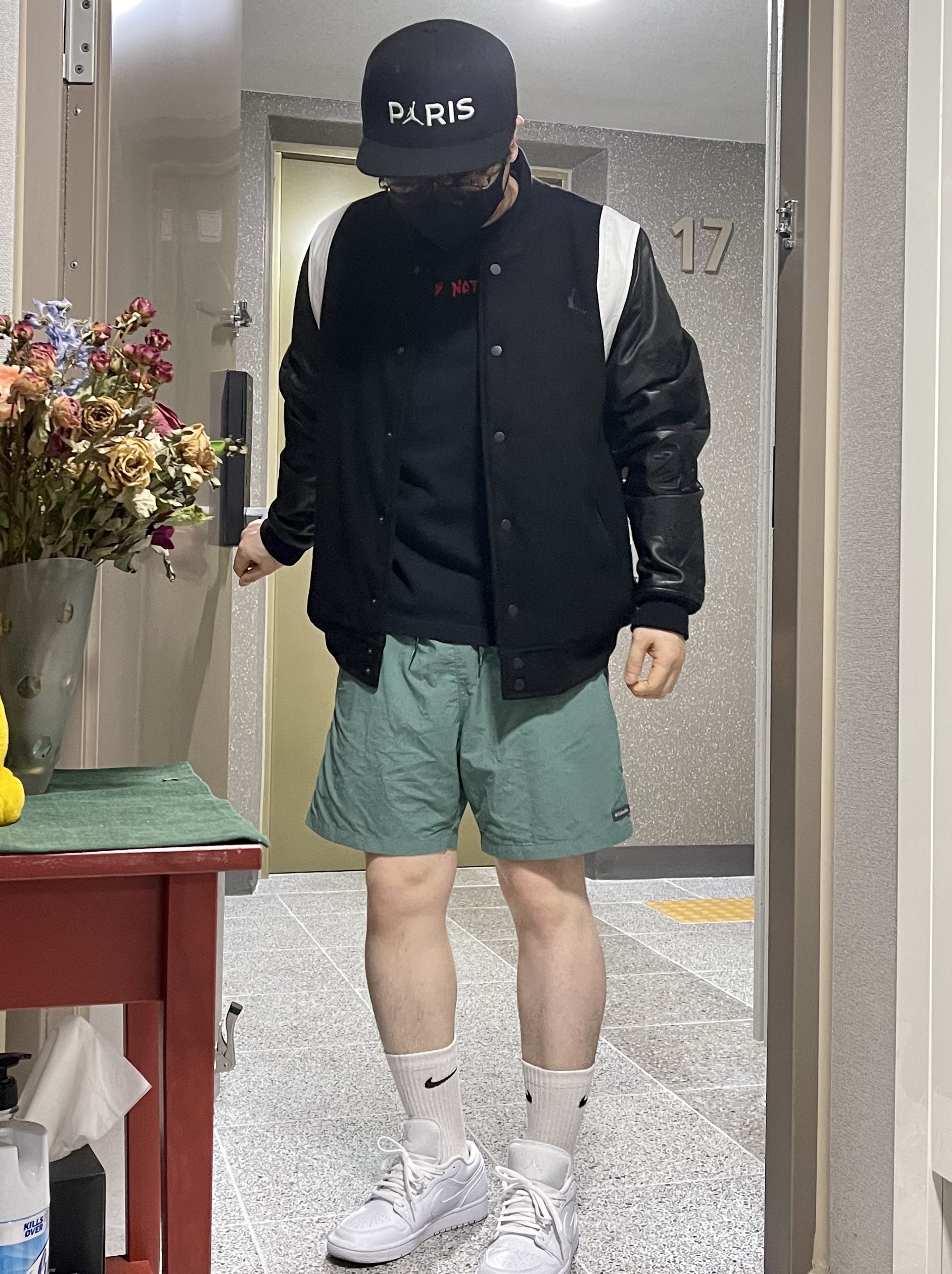 Jordan 1 Low Triple White Tumbled Leather 2020 착용 스타일