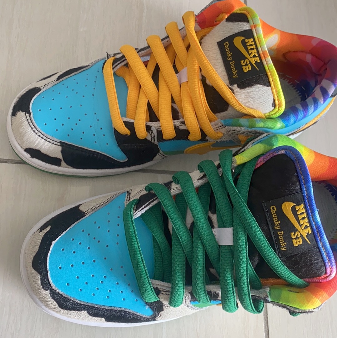 Nike x Ben & Jerry's SB Dunk Low Chunky Dunky 착용 스타일