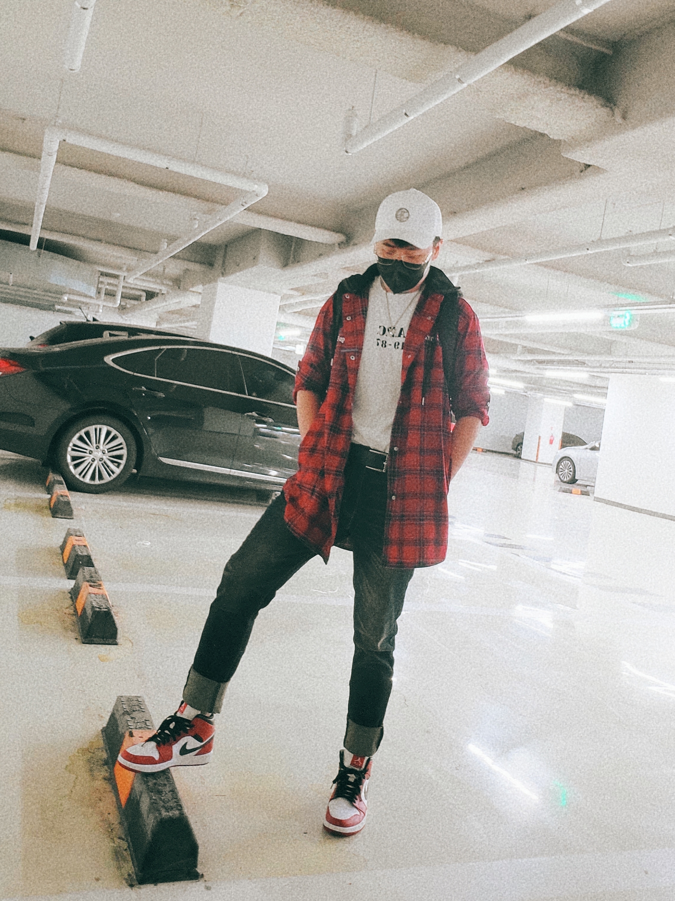 Jordan 1 Mid Chicago 2020 착용 스타일