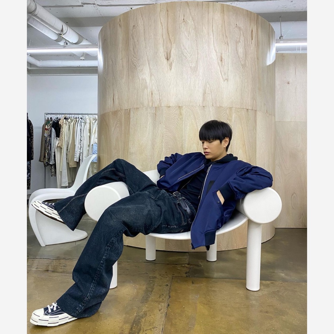 Converse x Brain Dead Chuck 70 Hi Black 착용 스타일 - 4