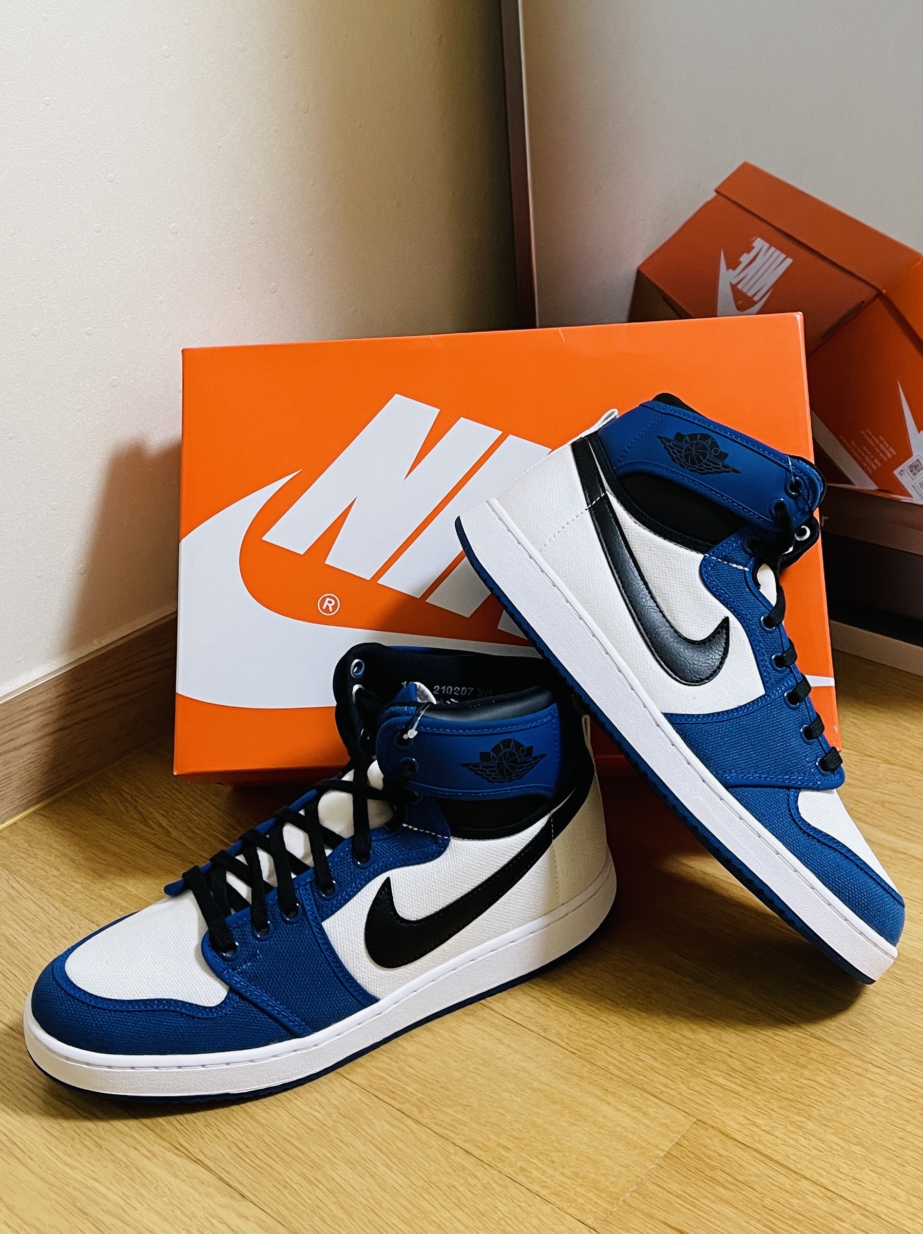 Jordan 1 KO Storm Blue 착용 스타일