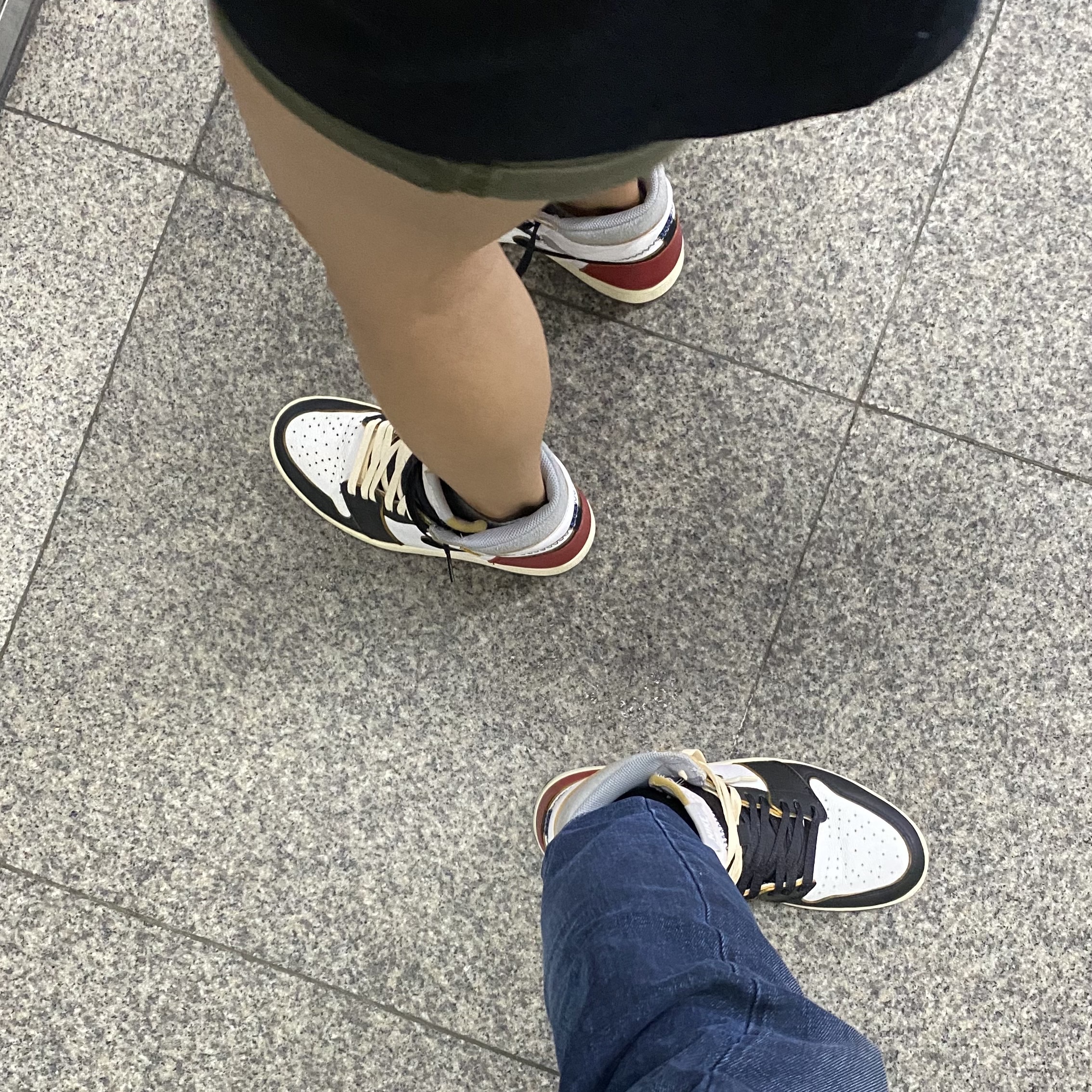 Jordan 1 x Union Retro High Black Toe 착용 스타일