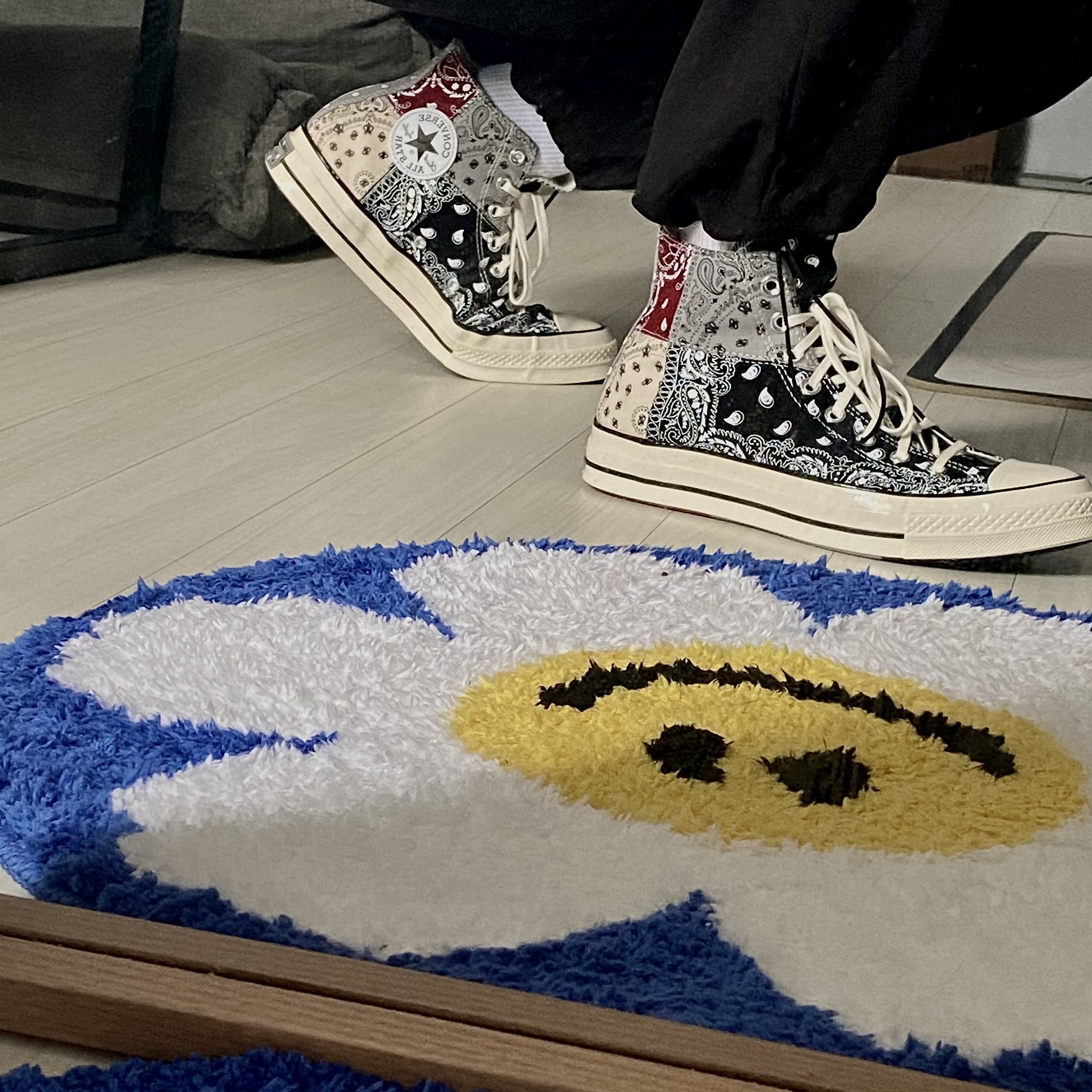 Converse Chuck 70 Quad Panel Black 착용 스타일