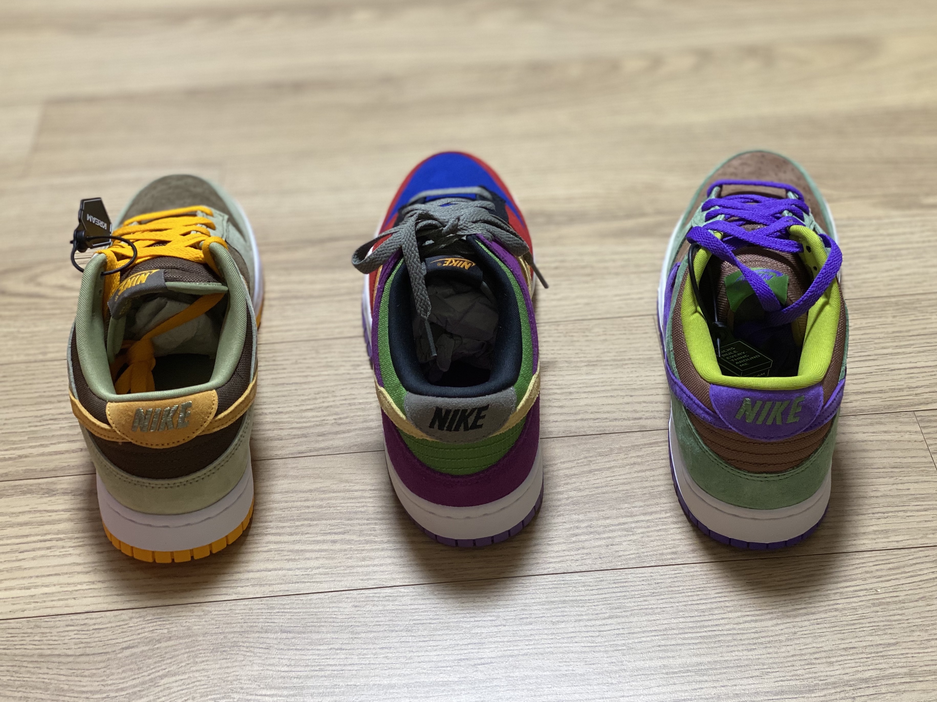 Nike Dunk Low SP Veneer, Nike Dunk Low SE Dusty Olive 착용 스타일 - 2