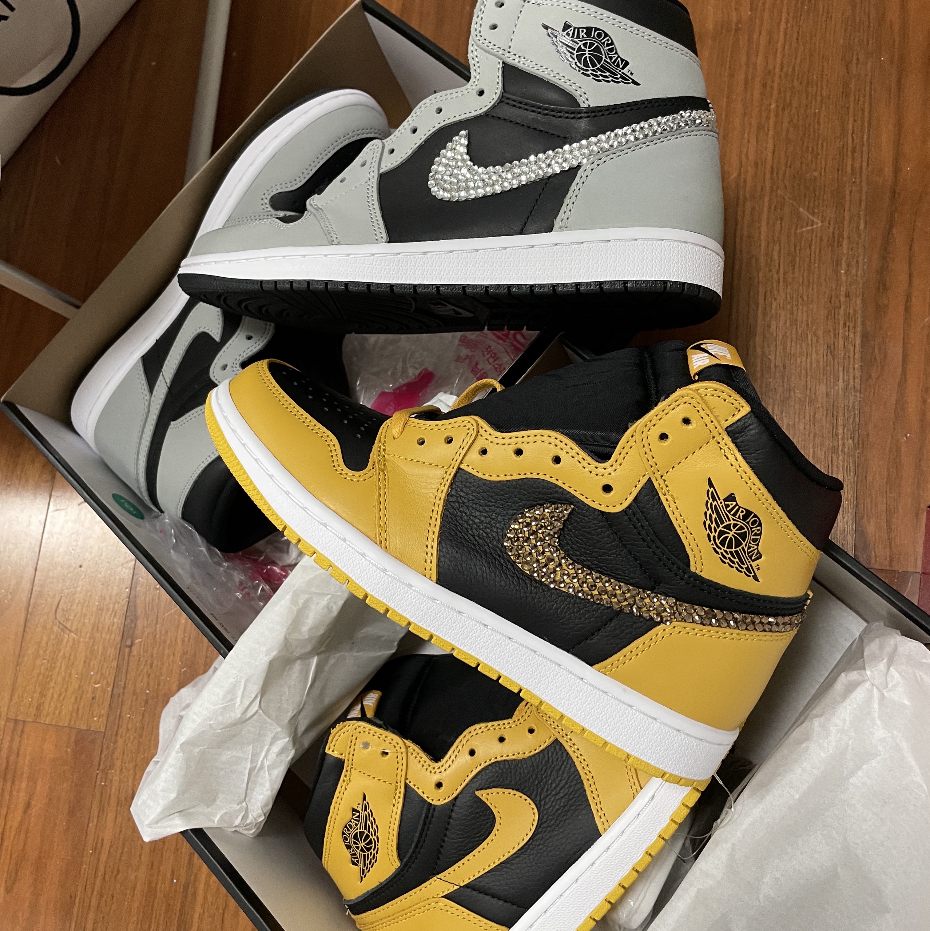 Jordan 1 Retro High OG Shadow 2.0, Jordan 1 Retro High OG Pollen 착용 스타일 - 2