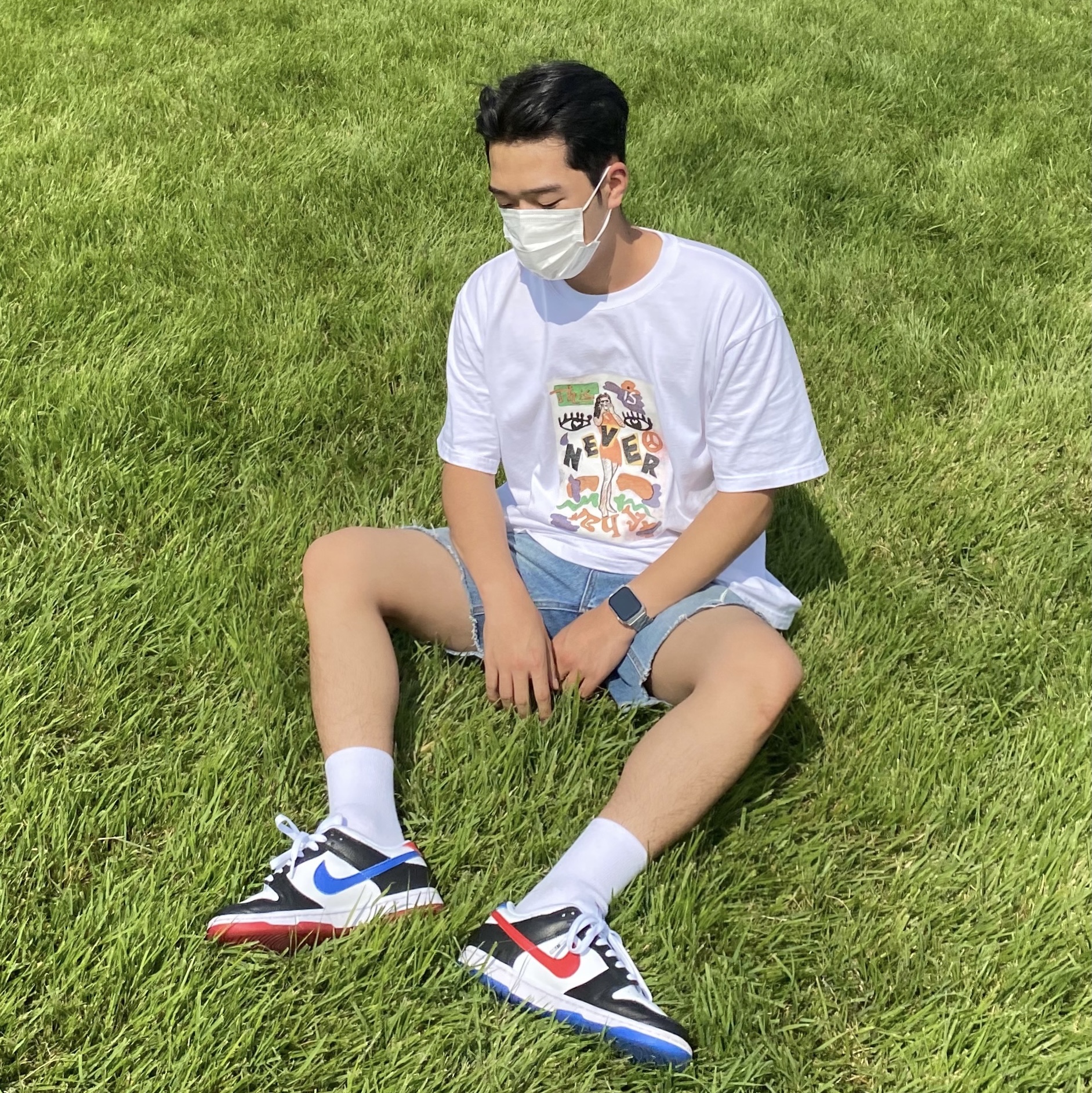 Nike Dunk Low SE Seoul 착용 스타일