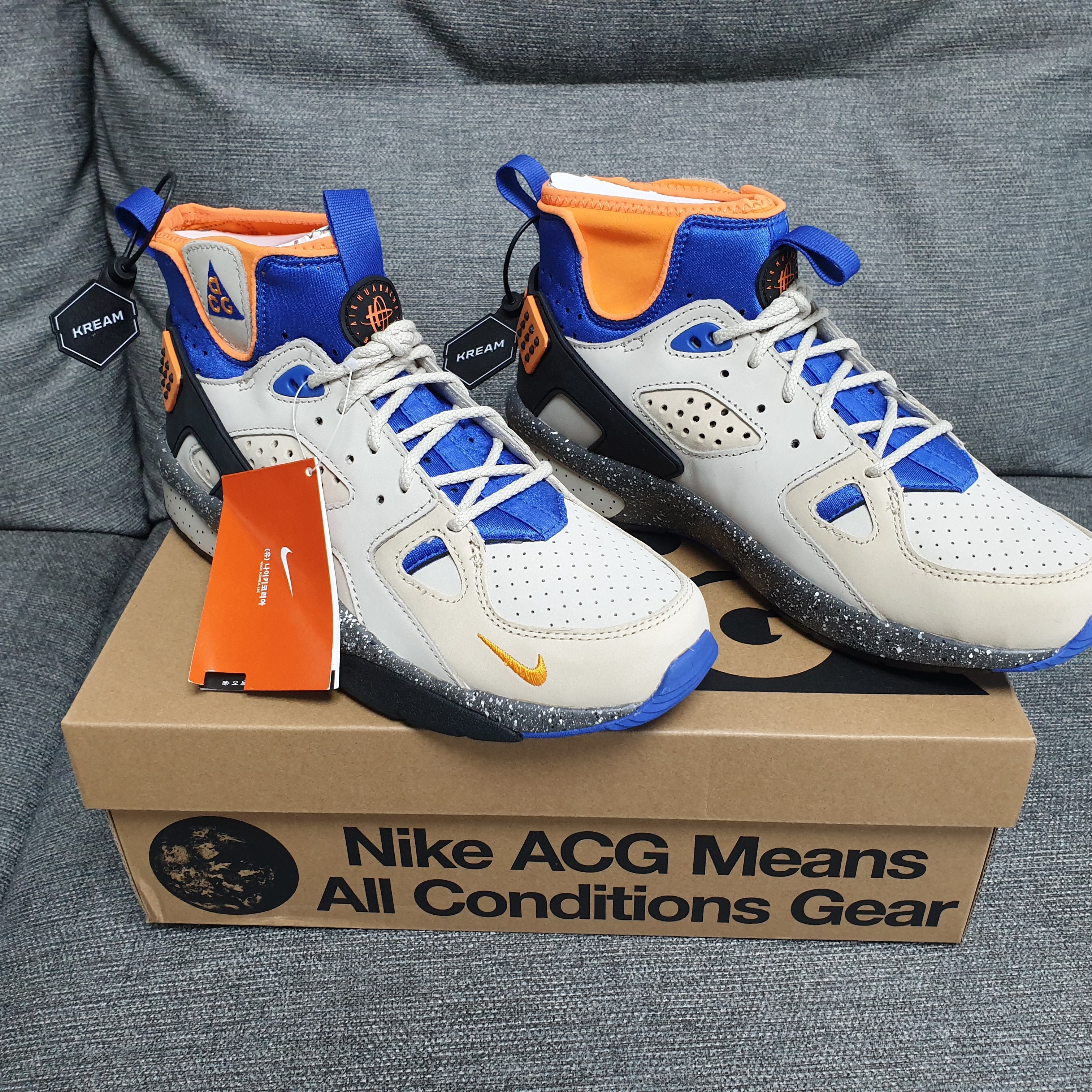 Nike ACG Air Mowabb Rattan Birch 착용 스타일 - 1