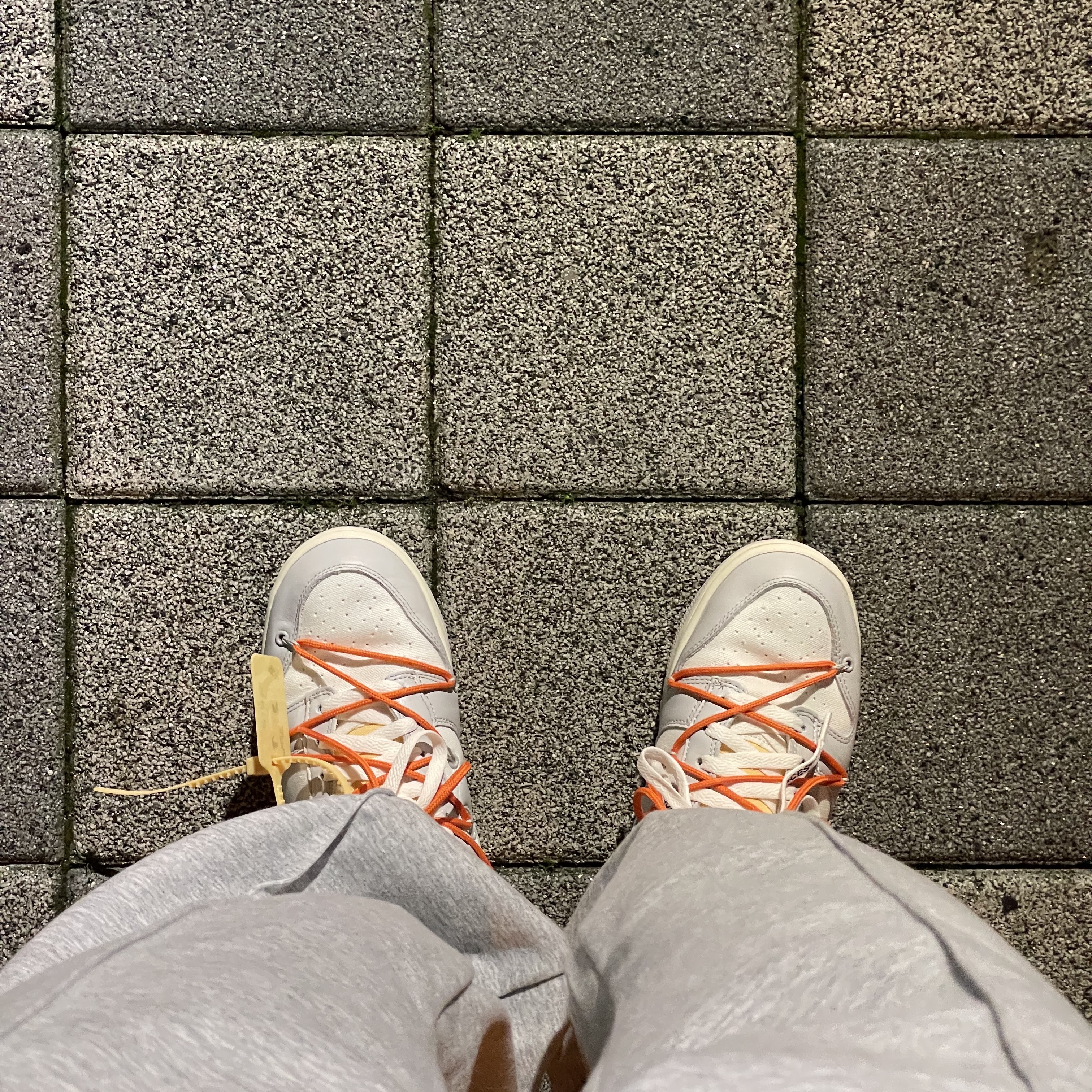 Nike x Off-White Dunk Low The 50 - Lot 46 착용 스타일