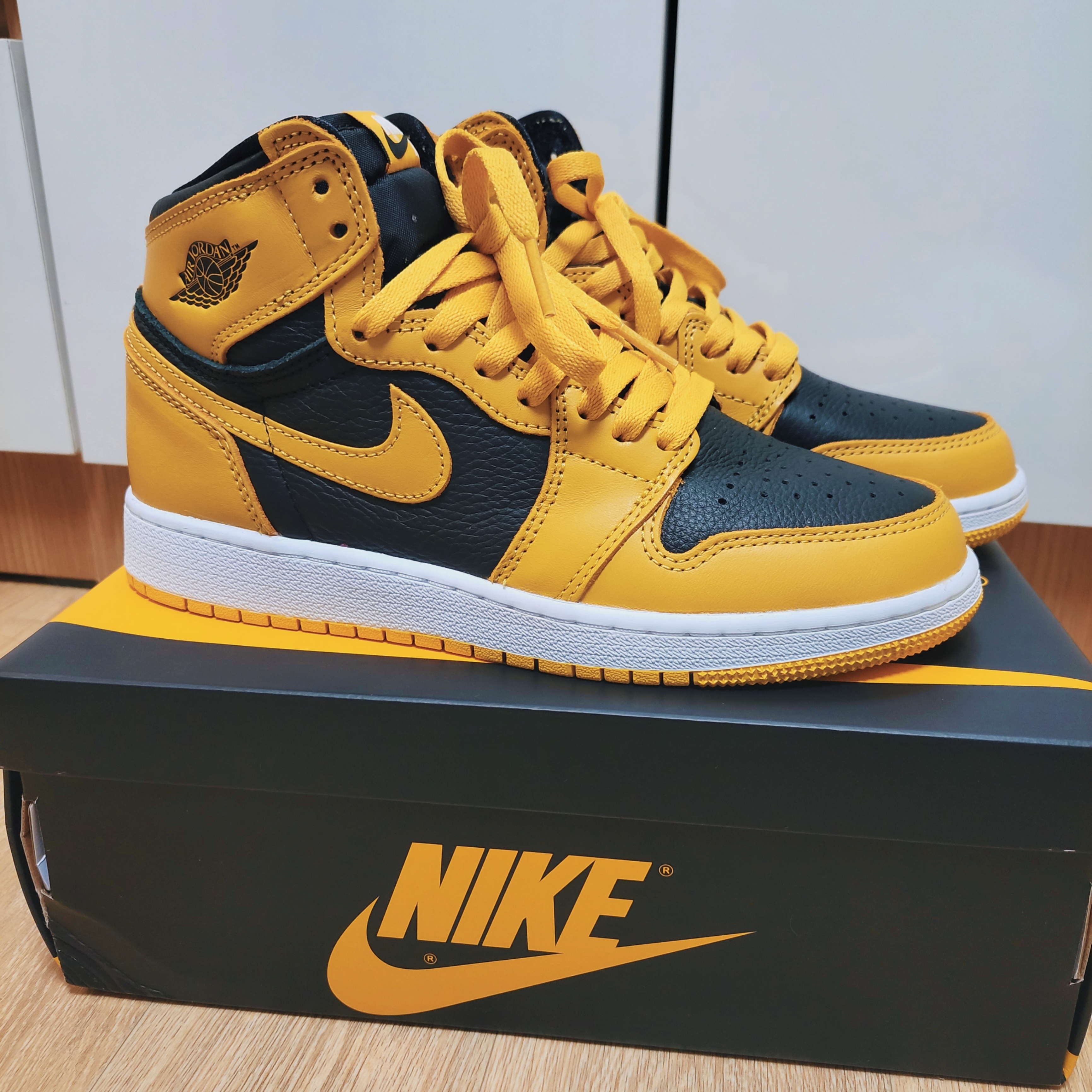 (GS) Jordan 1 Retro High OG Pollen 착용 스타일