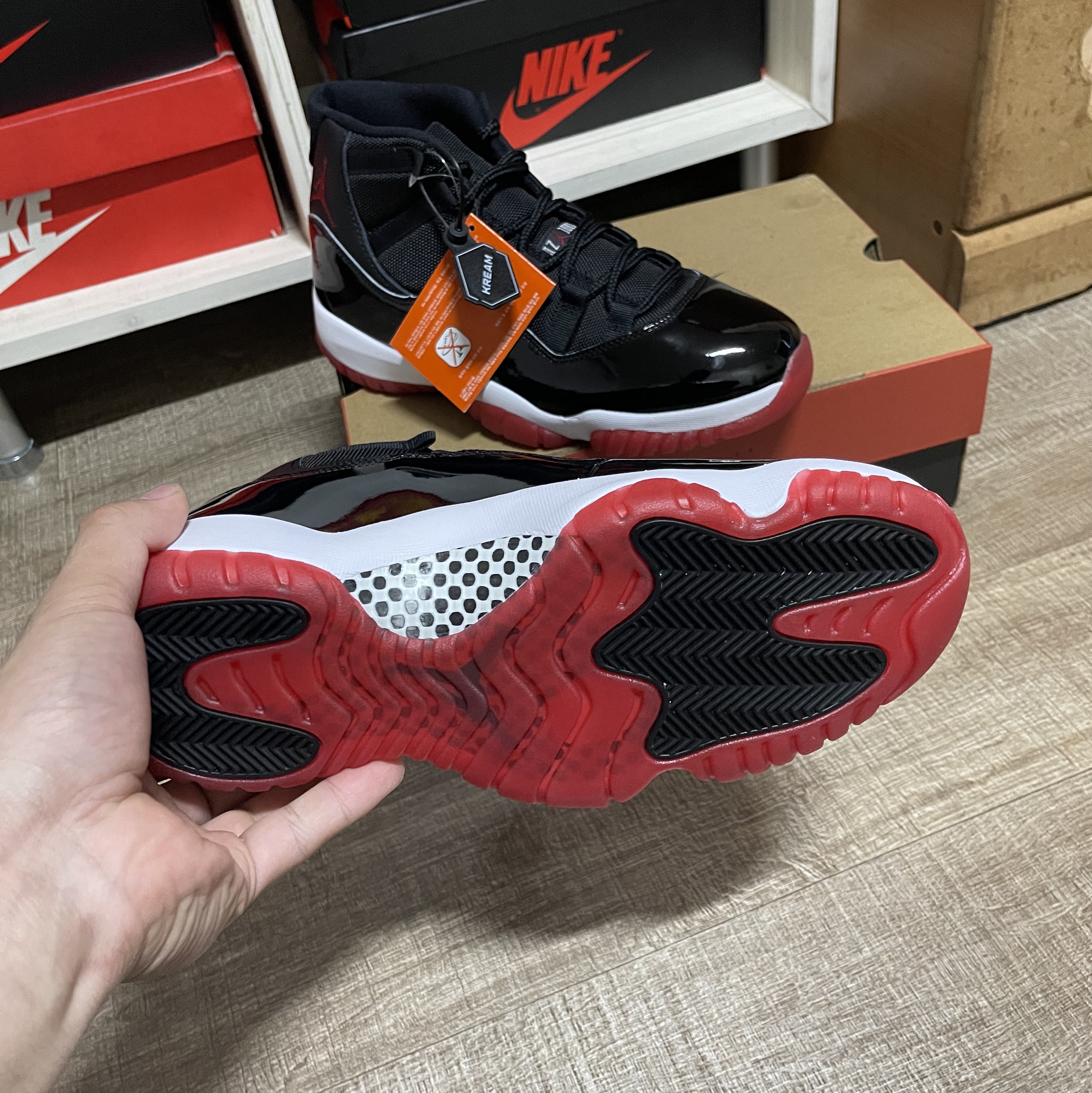 Jordan 11 Retro Bred 2012 착용 스타일 - 3