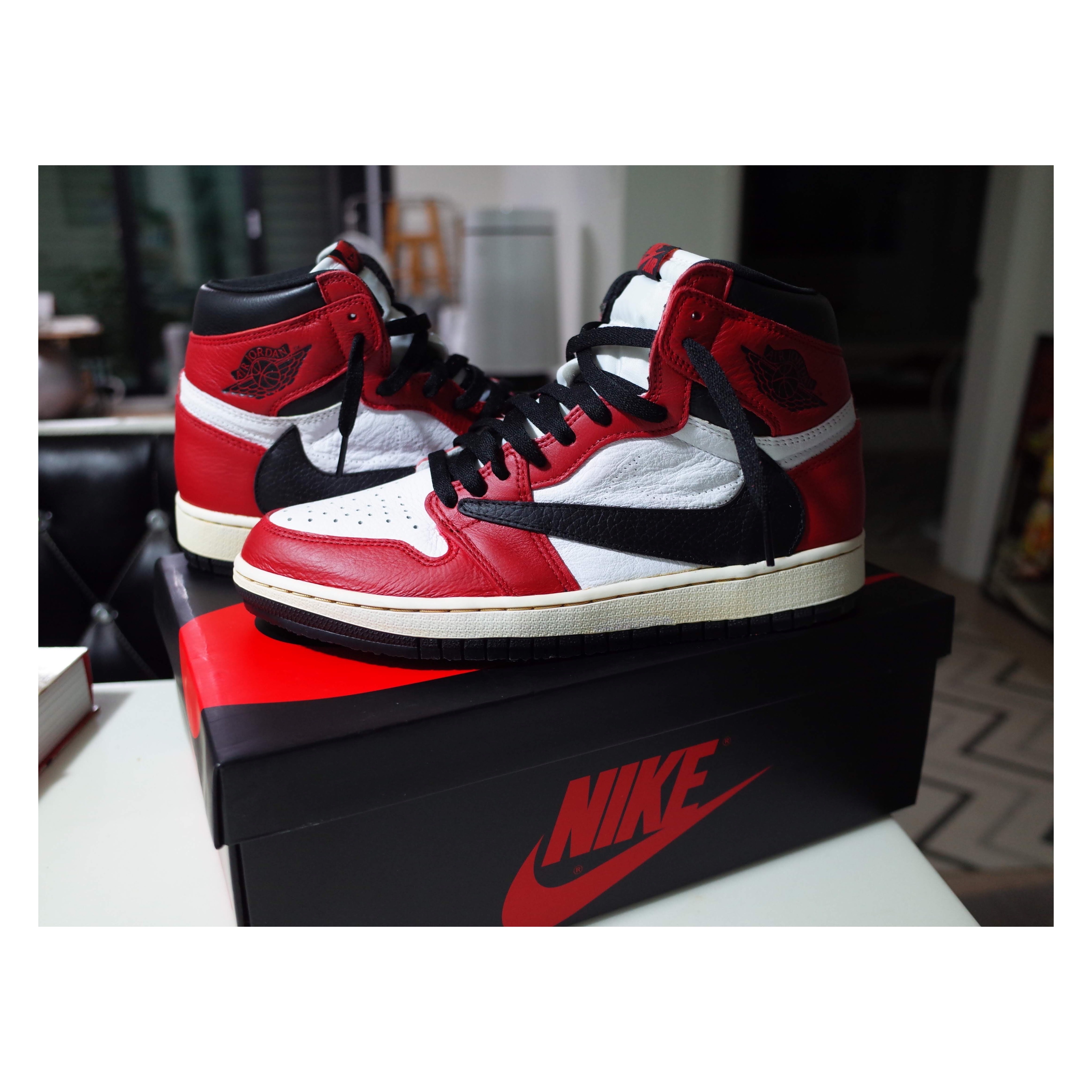Jordan 1 Retro High OG Light Fusion Red, Jordan 1 Retro High OG Chicago 2015 착용 스타일
