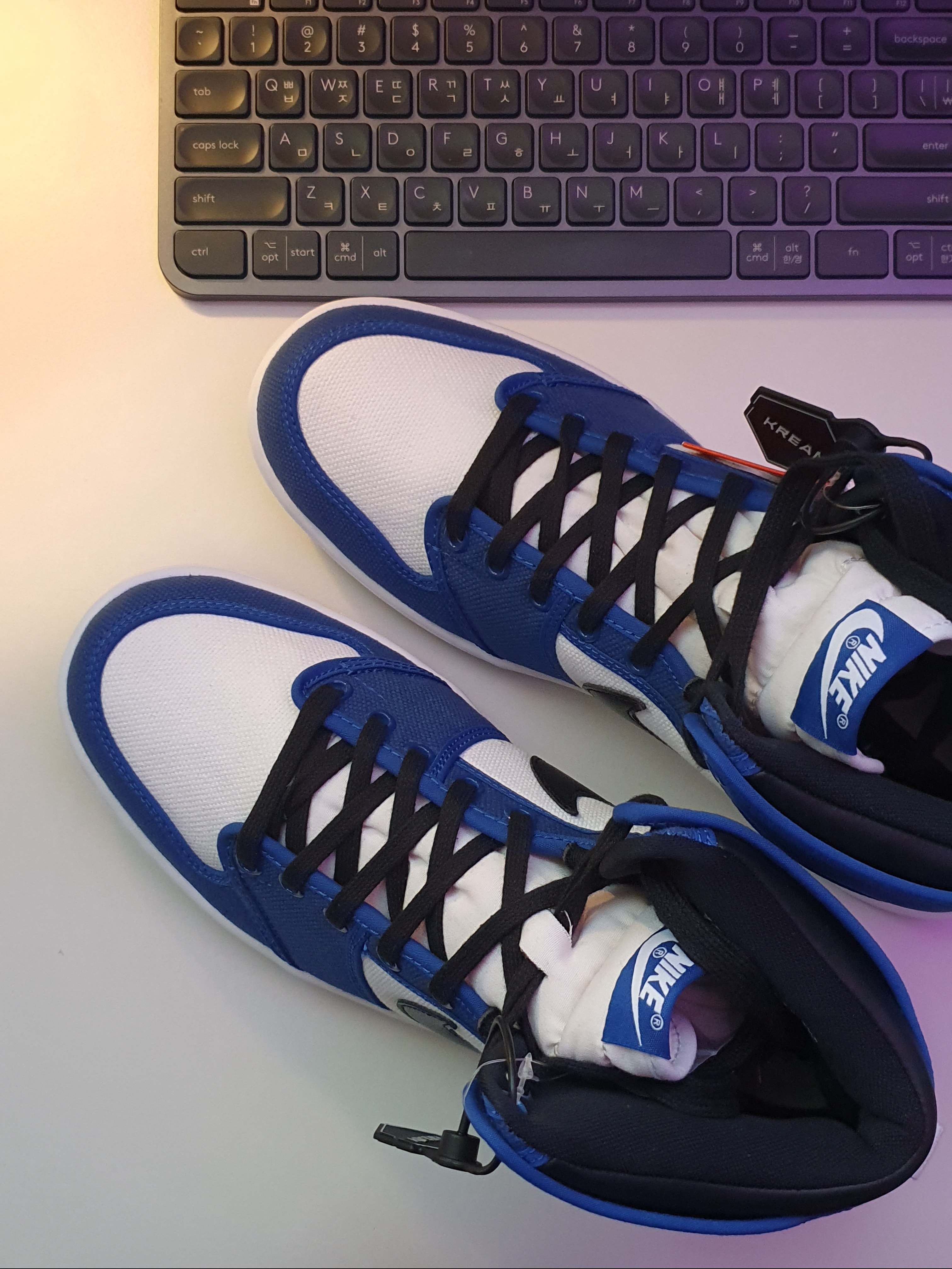 Jordan 1 KO Storm Blue 착용 스타일 - 2