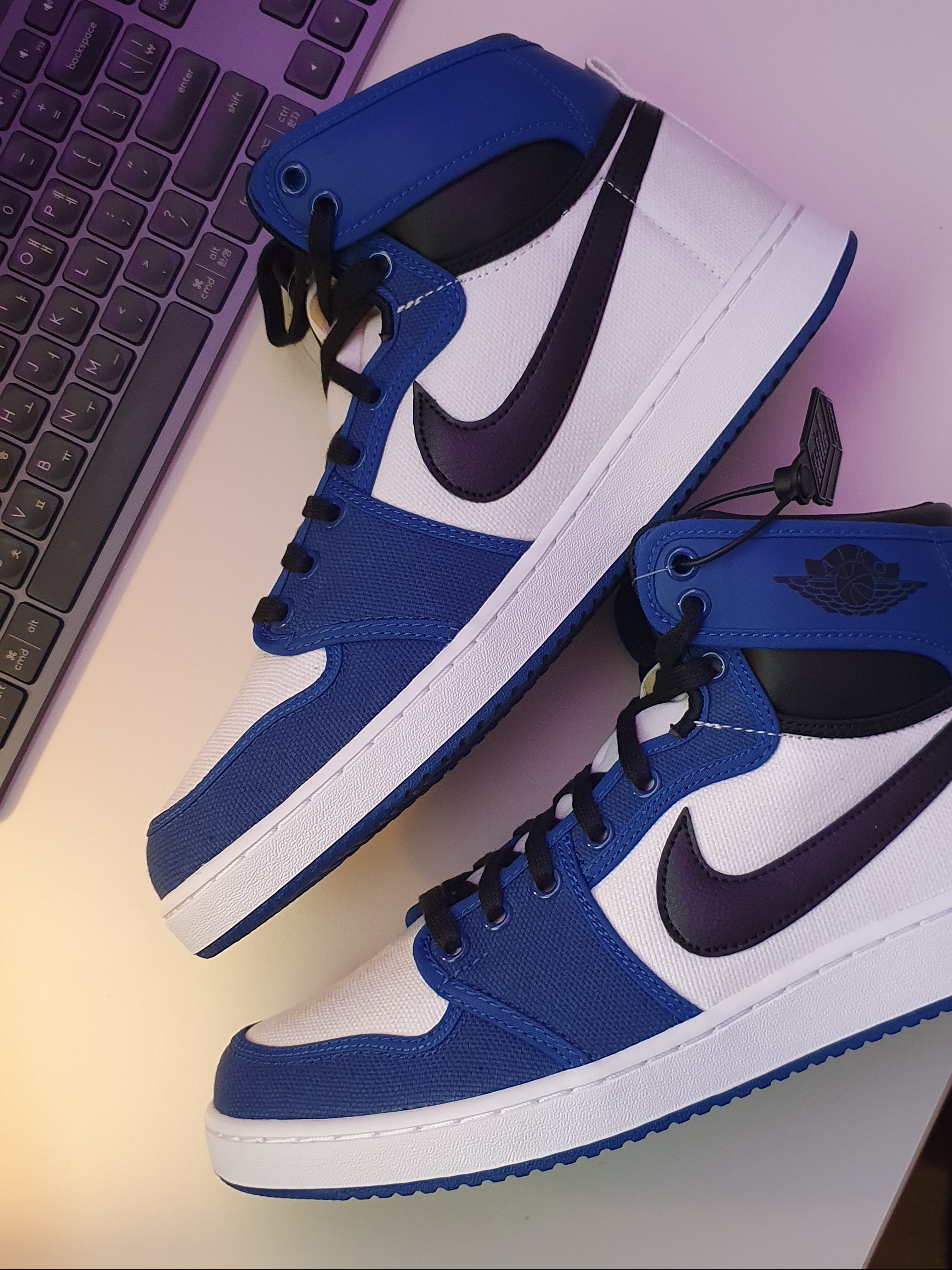 Jordan 1 KO Storm Blue 착용 스타일 - 1