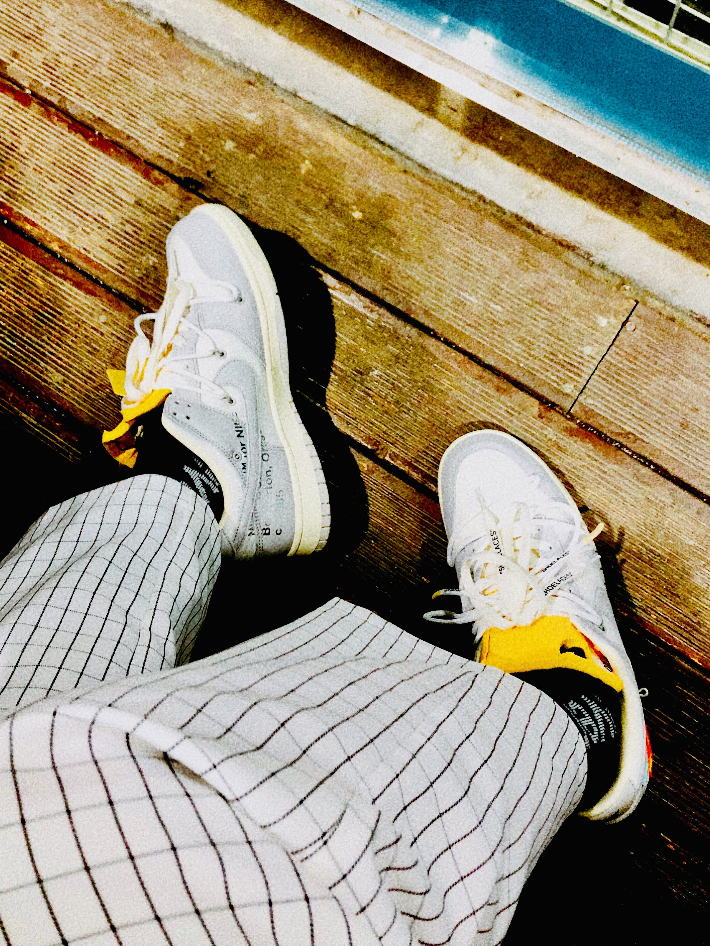 Nike x Off-White Dunk Low The 50 - Lot 46 착용 스타일