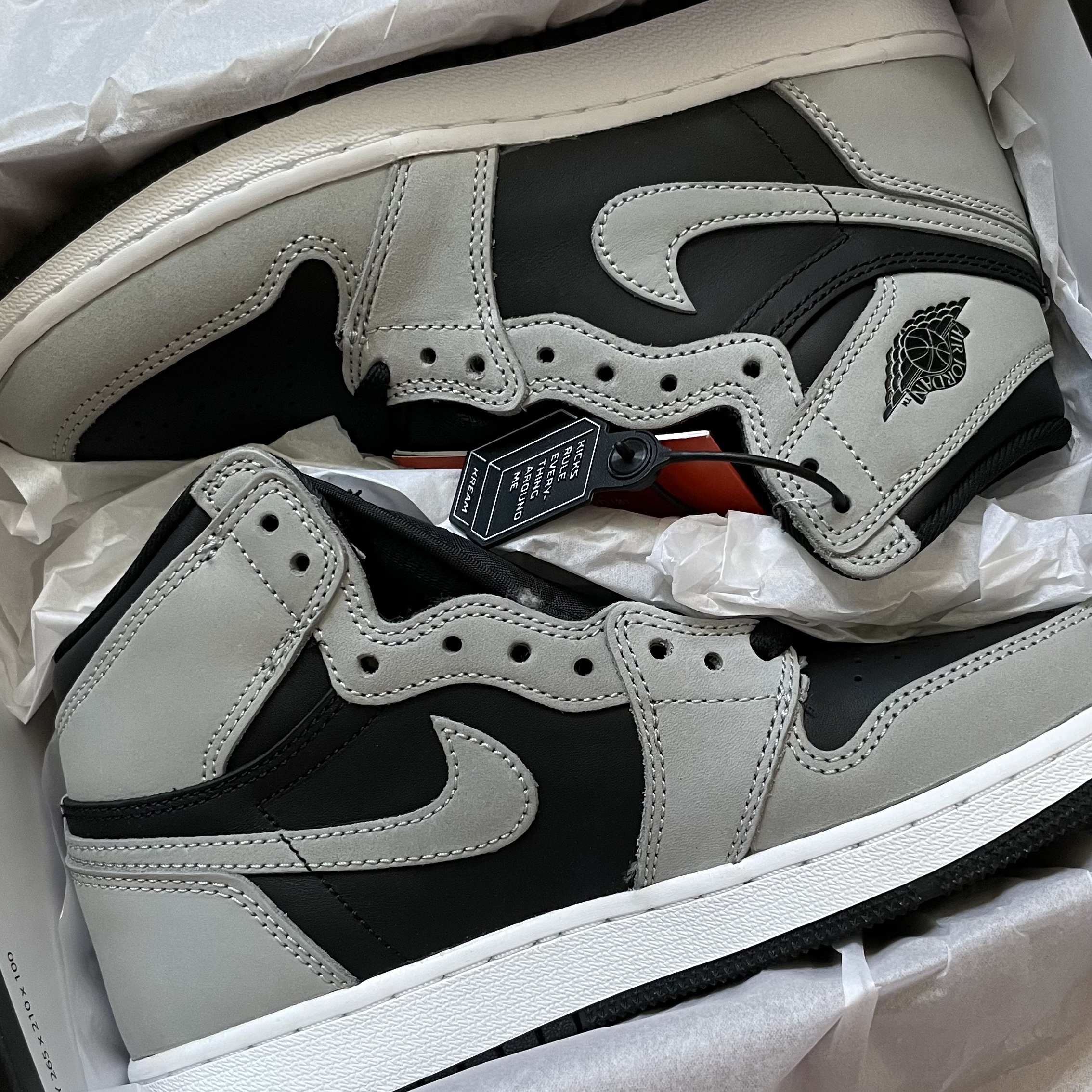 (GS) Jordan 1 Retro High OG Shadow 2.0, Jordan 1 Retro High OG Shadow 2.0 착용 스타일