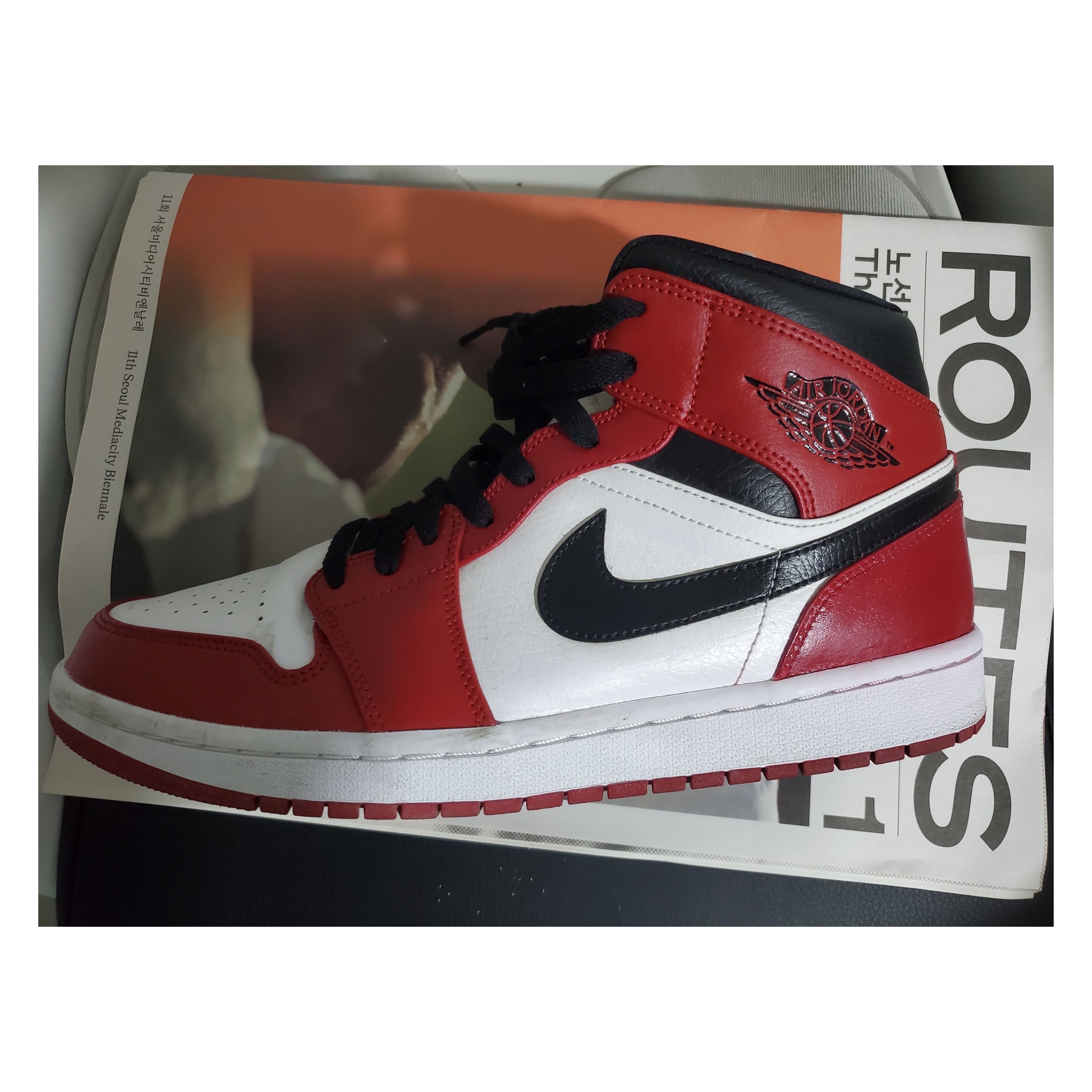 Jordan 1 Mid Chicago 2020 착용 스타일