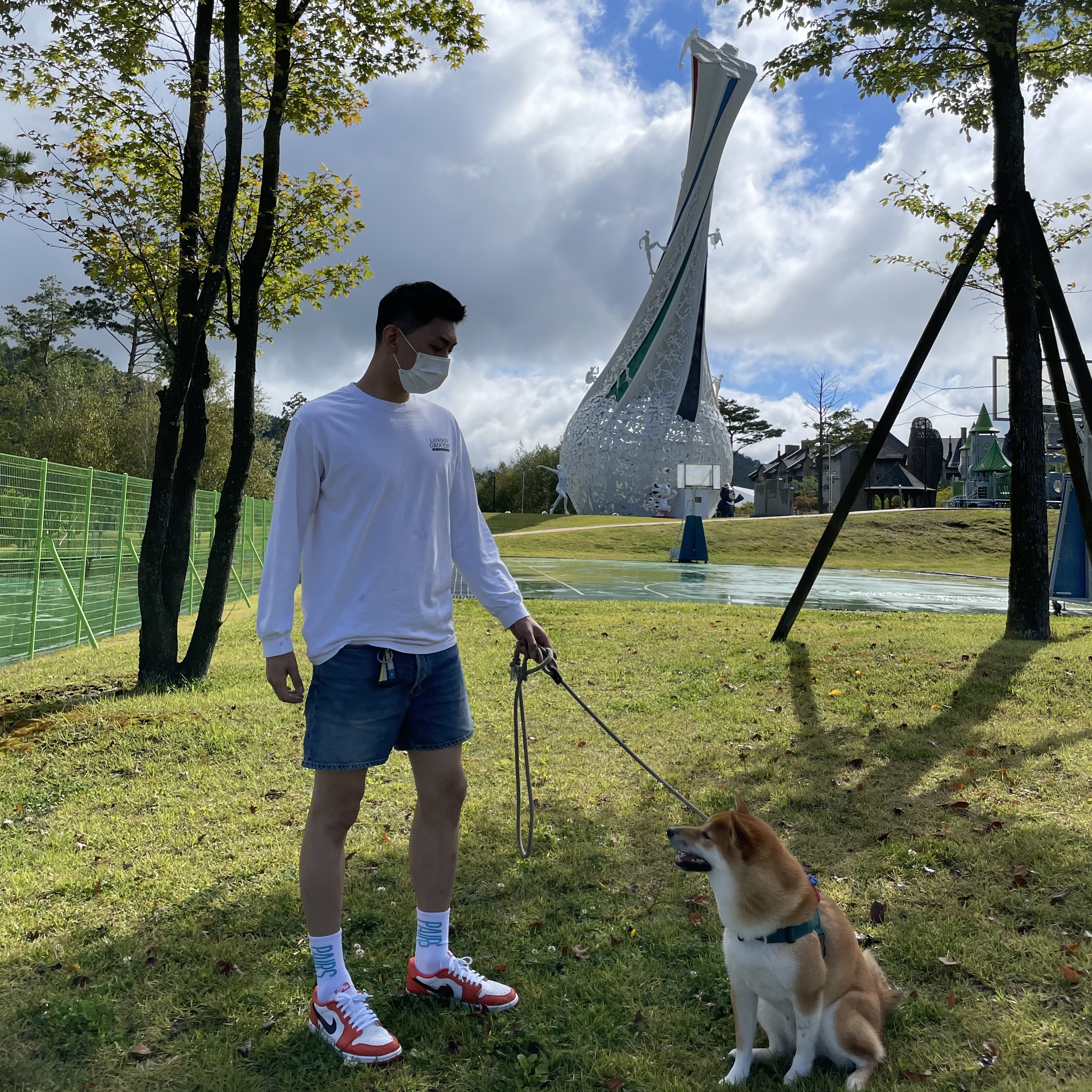 Jordan 1 Low OG Starfish 착용 스타일 - 1