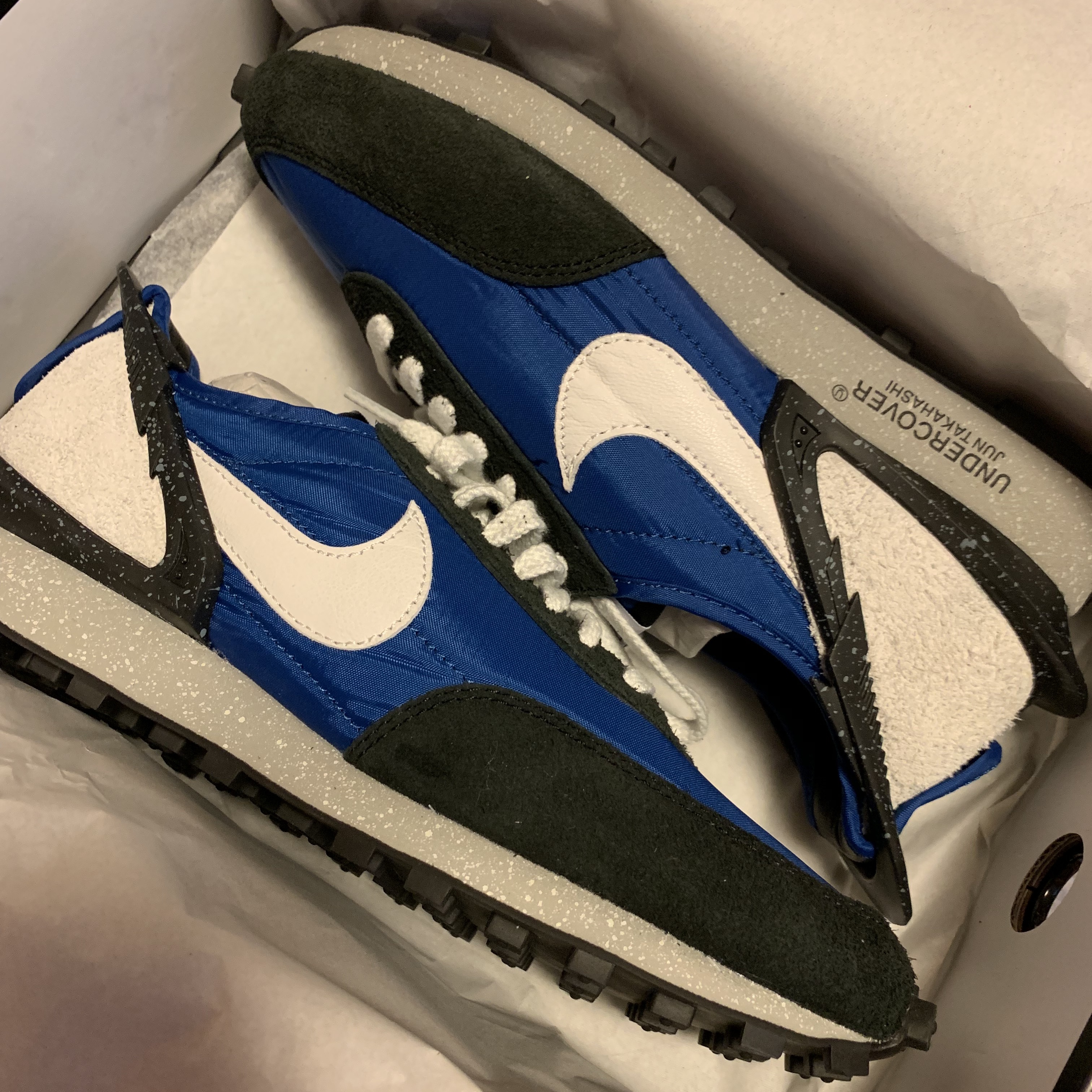 Nike x Undercover Daybreak Blue Jay 착용 스타일