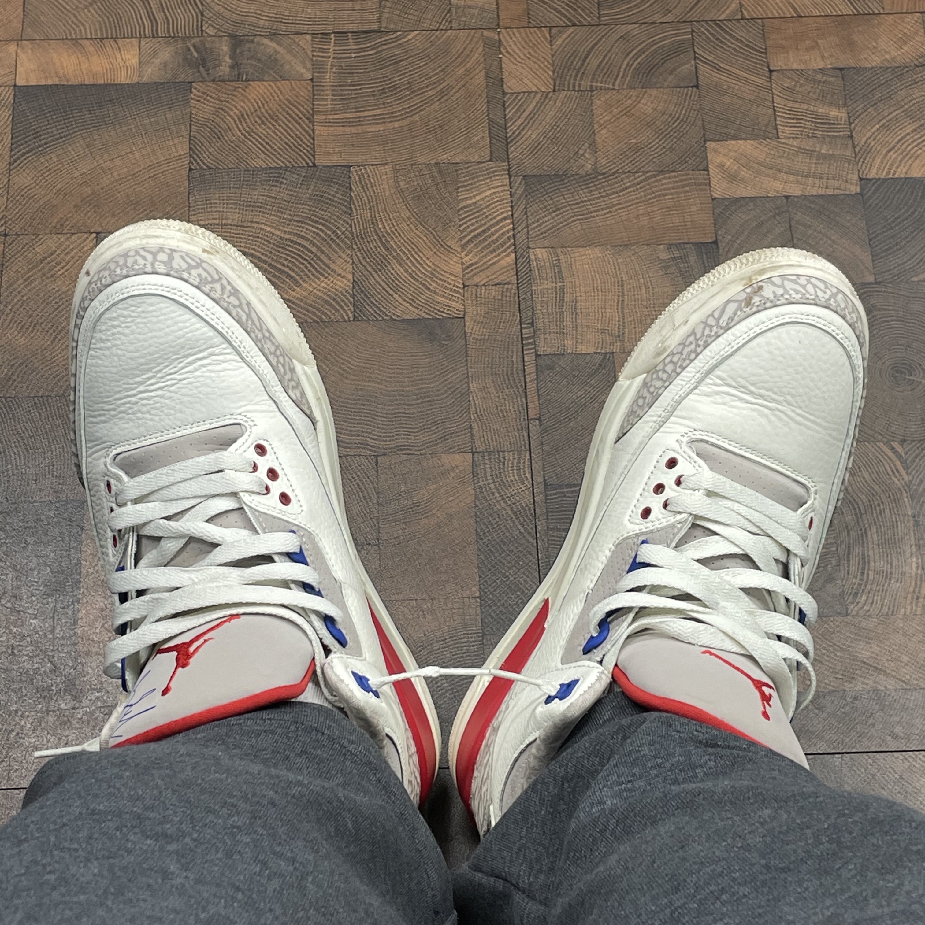 Jordan 3 Retro International Flight 착용 스타일 - 1