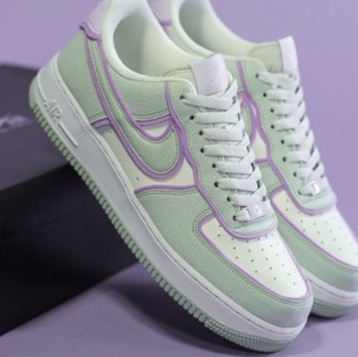 Nike Air Force 1 Low Sea Glass 착용 스타일 - 3