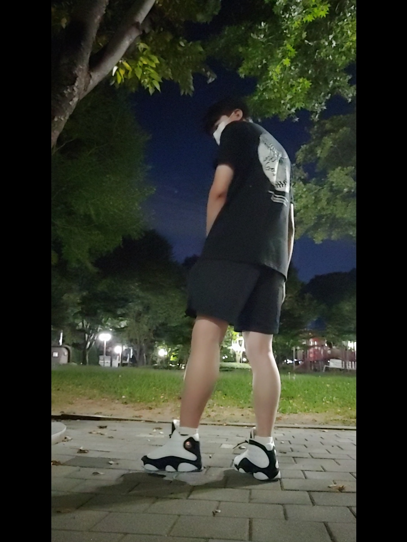 Jordan 13 Retro Obsidian 착용 스타일 - 2