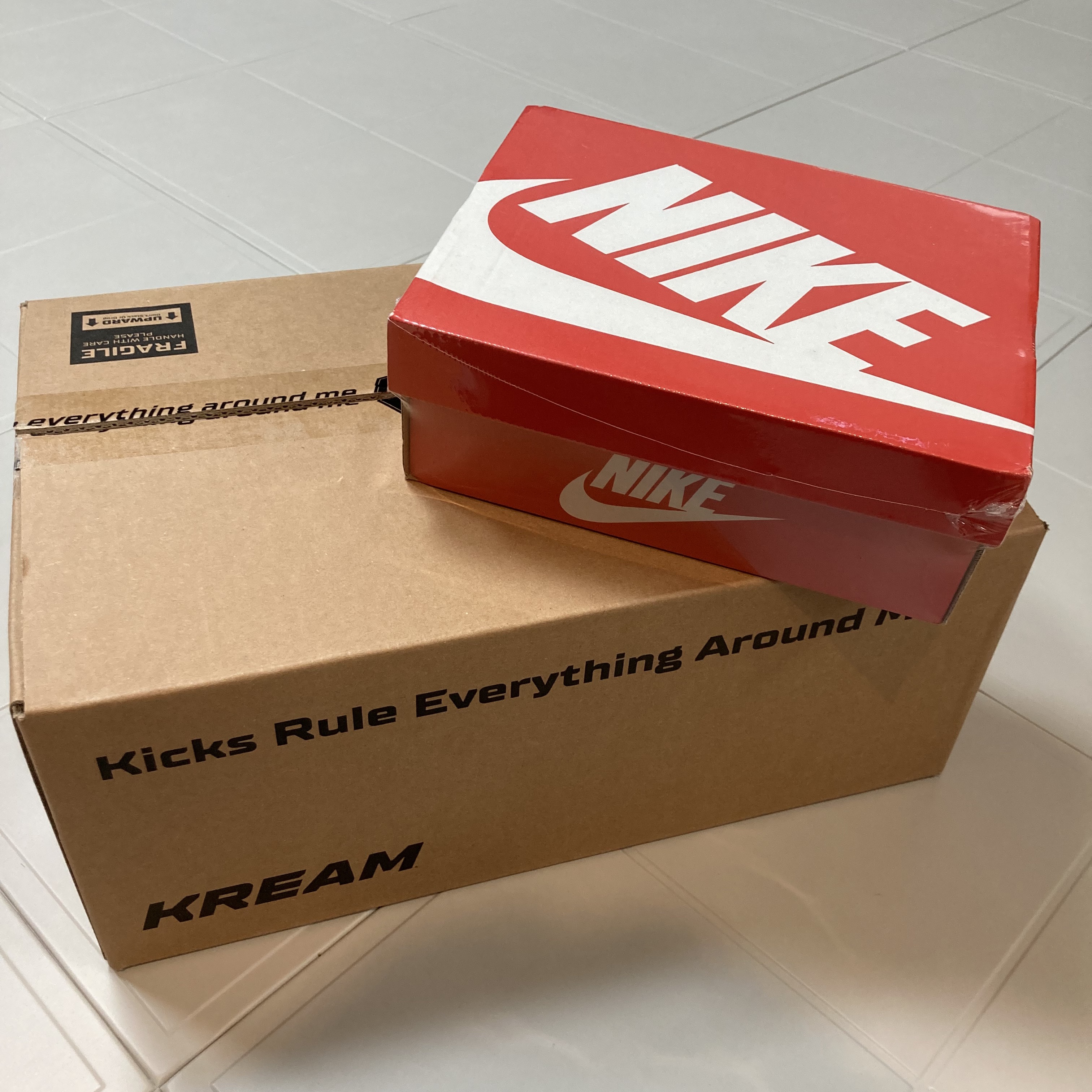 (PS) Nike Dunk Low Black, (PS) Jordan 1 Retro High OG Pollen 착용 스타일 - 3