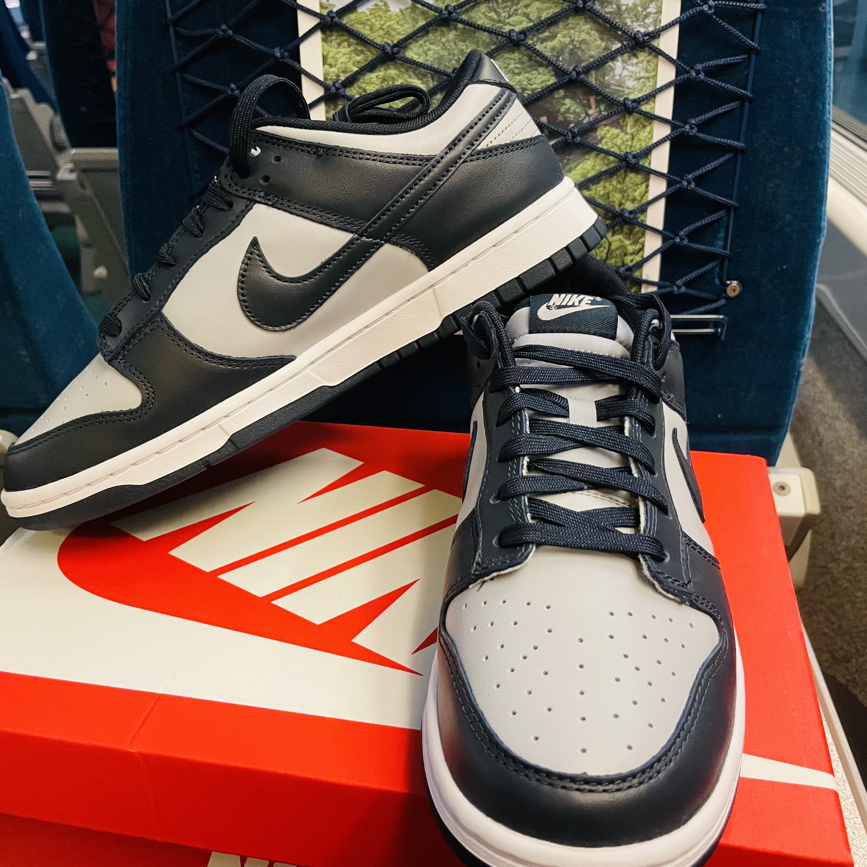 Nike Dunk Low Retro Championship Grey 착용 스타일 - 2