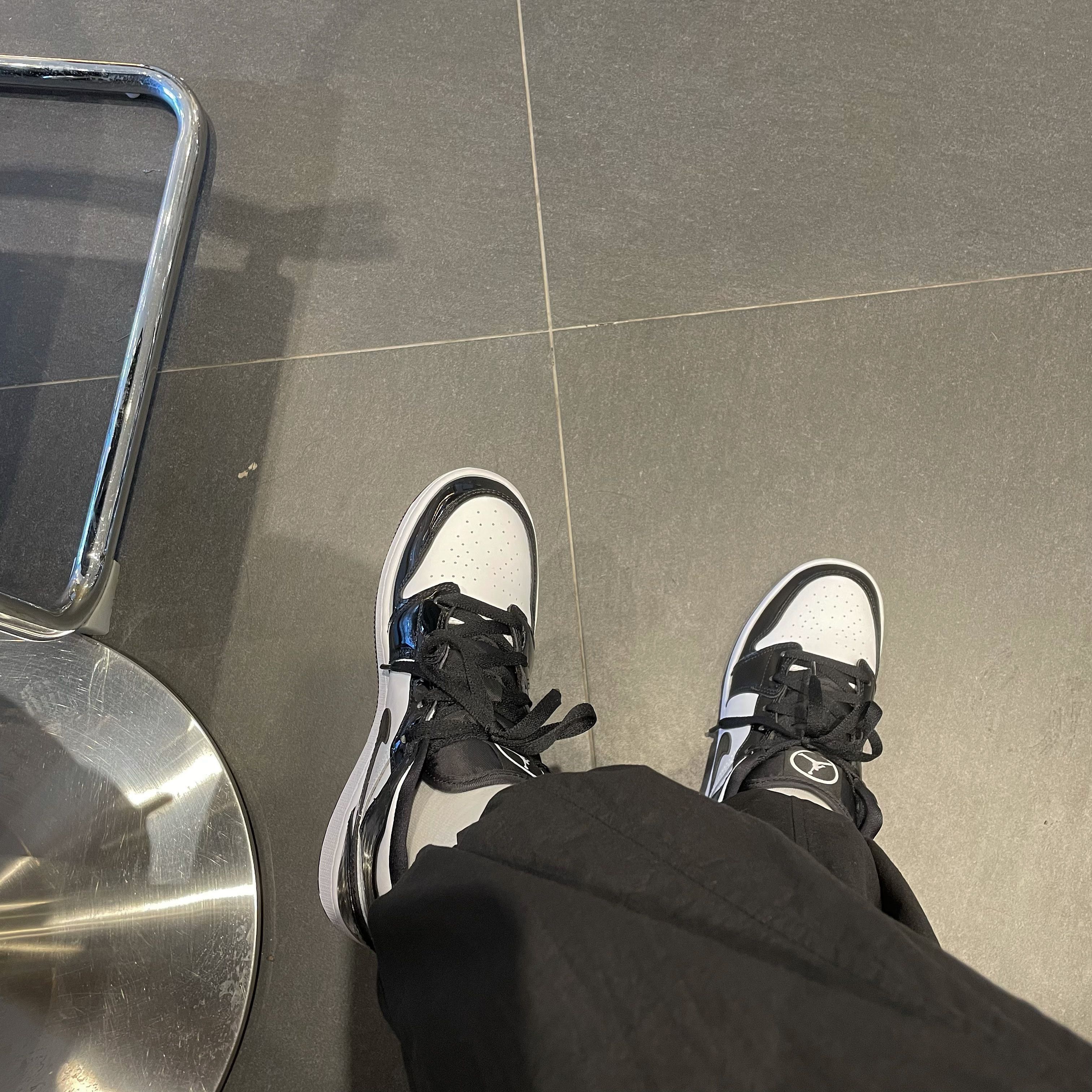 Jordan 1 Mid SE ASW Black 착용 스타일