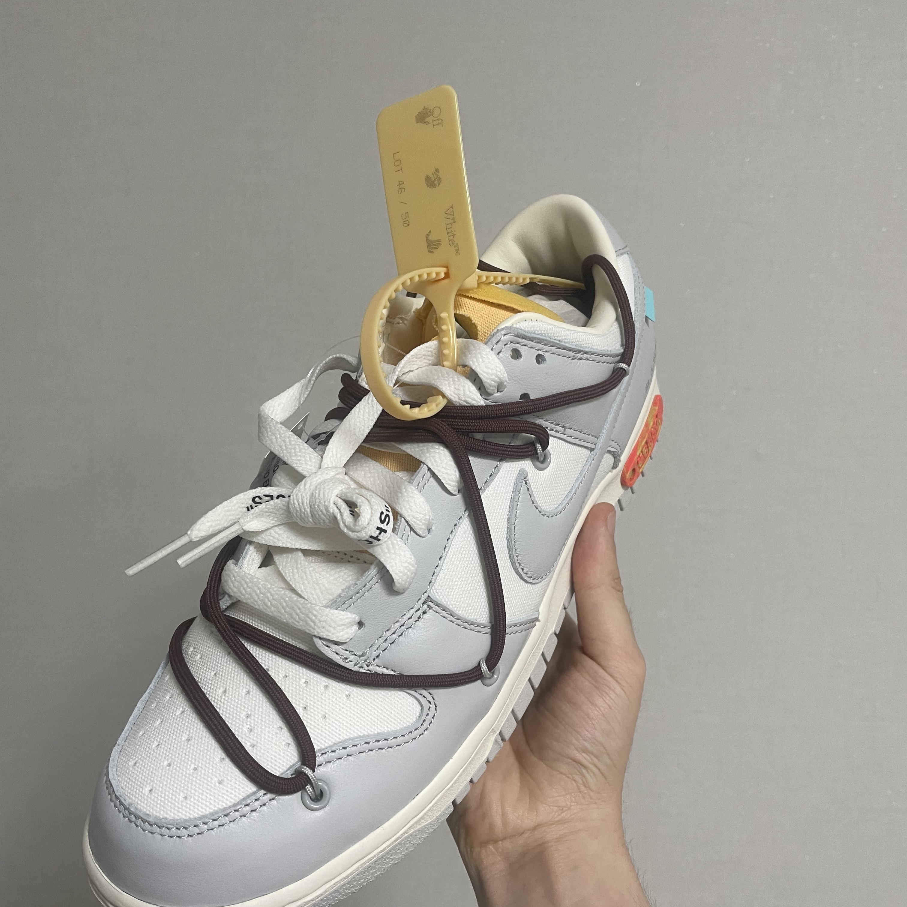 Nike x Off-White Dunk Low The 50 - Lot 46 착용 스타일 - 2