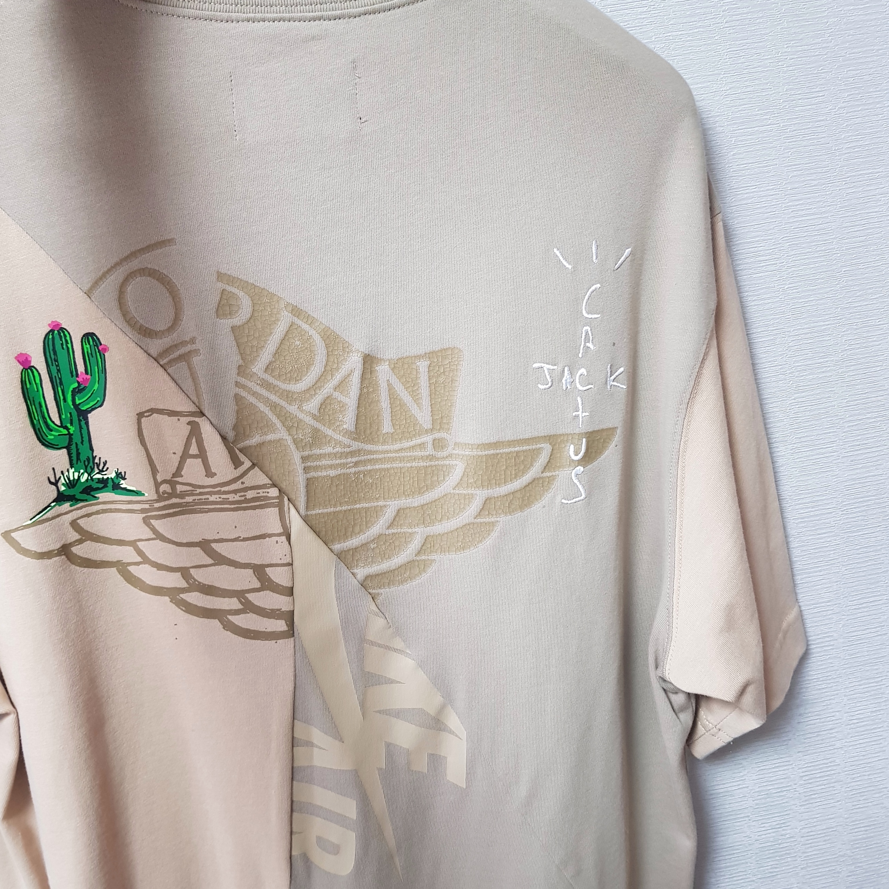 Jordan x Travis Scott S/S Top - Asia 착용 스타일