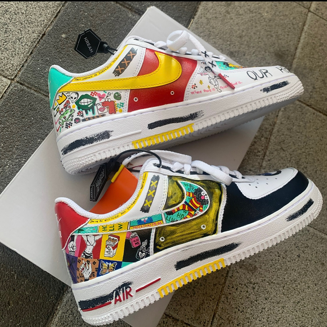 Nike Air Force 1 '07 Low White 착용 스타일 - 1