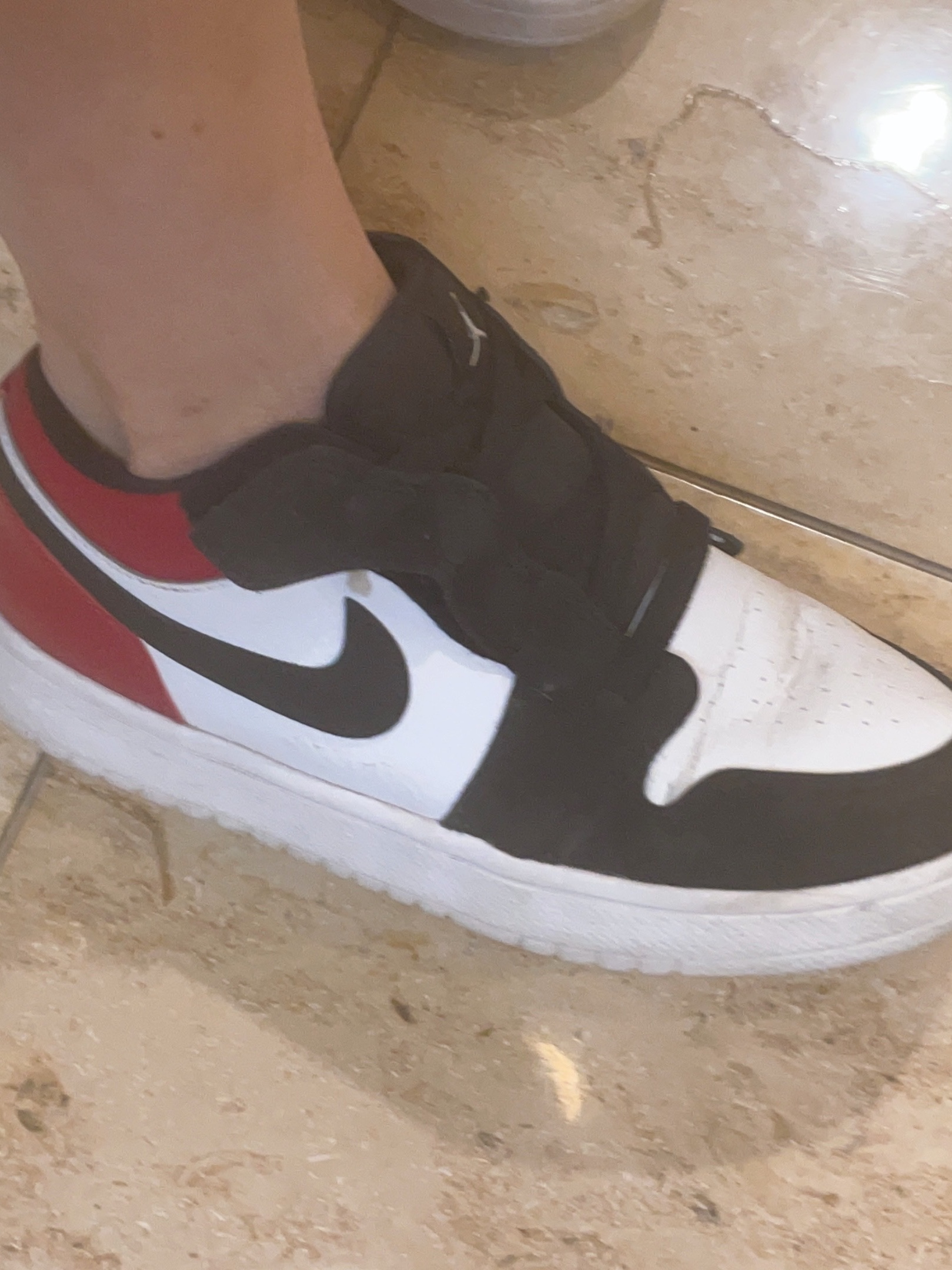 (PS) Jordan 1 Low Alt Black Toe 착용 스타일 - 3