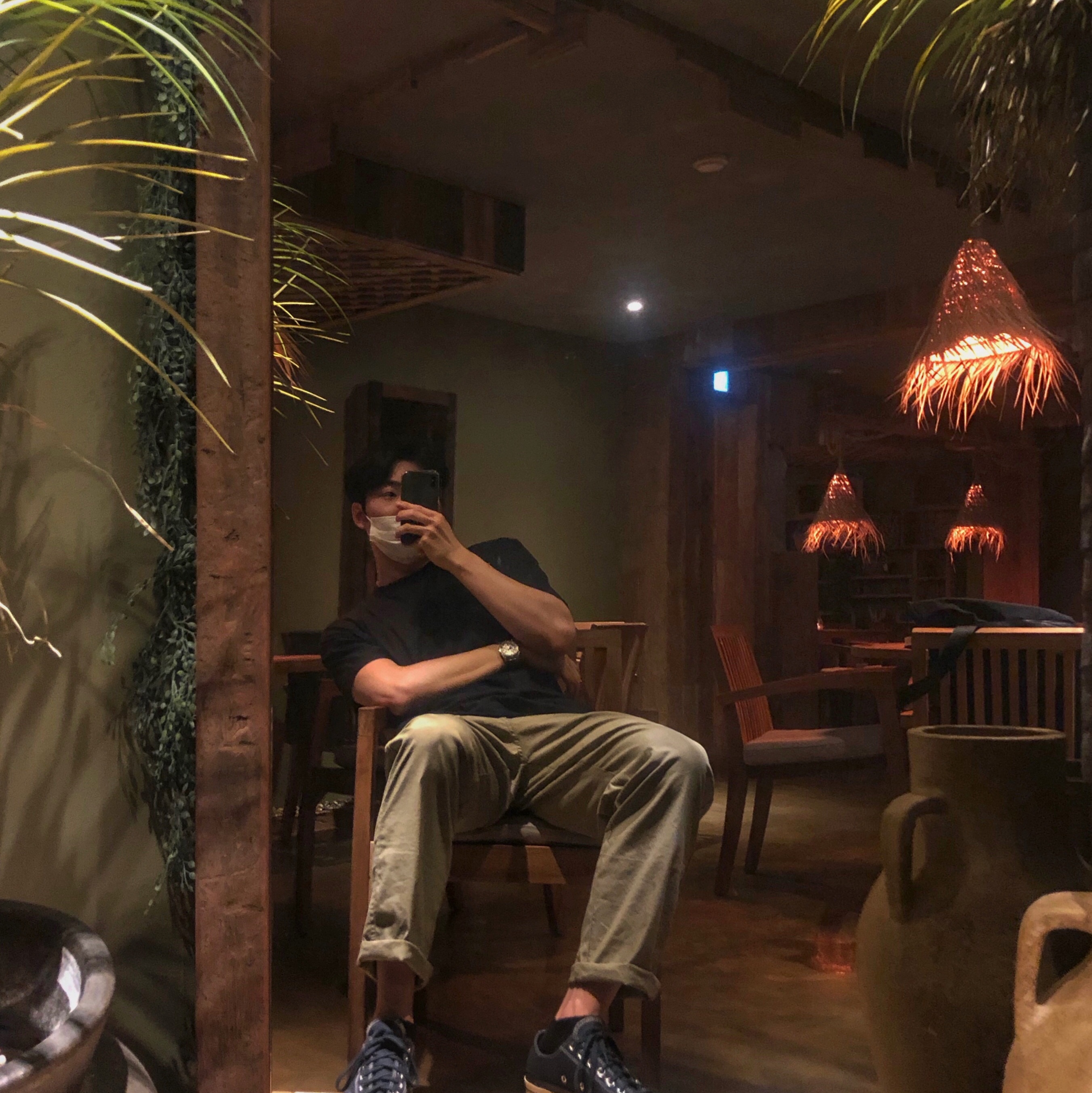 Converse x Moncler x Fragment Chuck 70 Ox Fraylor III Insignia Blue 착용 스타일 - 2