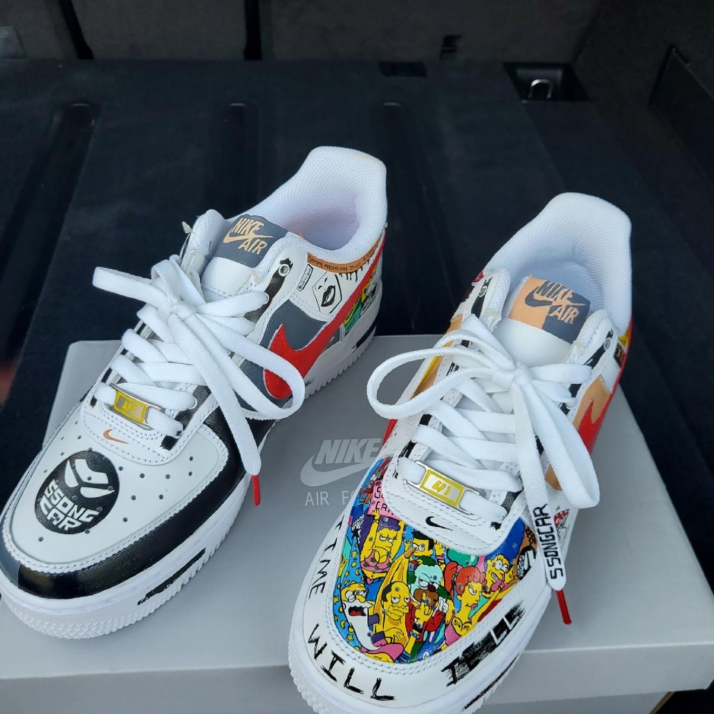 Nike x Peaceminusone Air Force 1 Low Para-Noise 2.0 착용 스타일 - 3