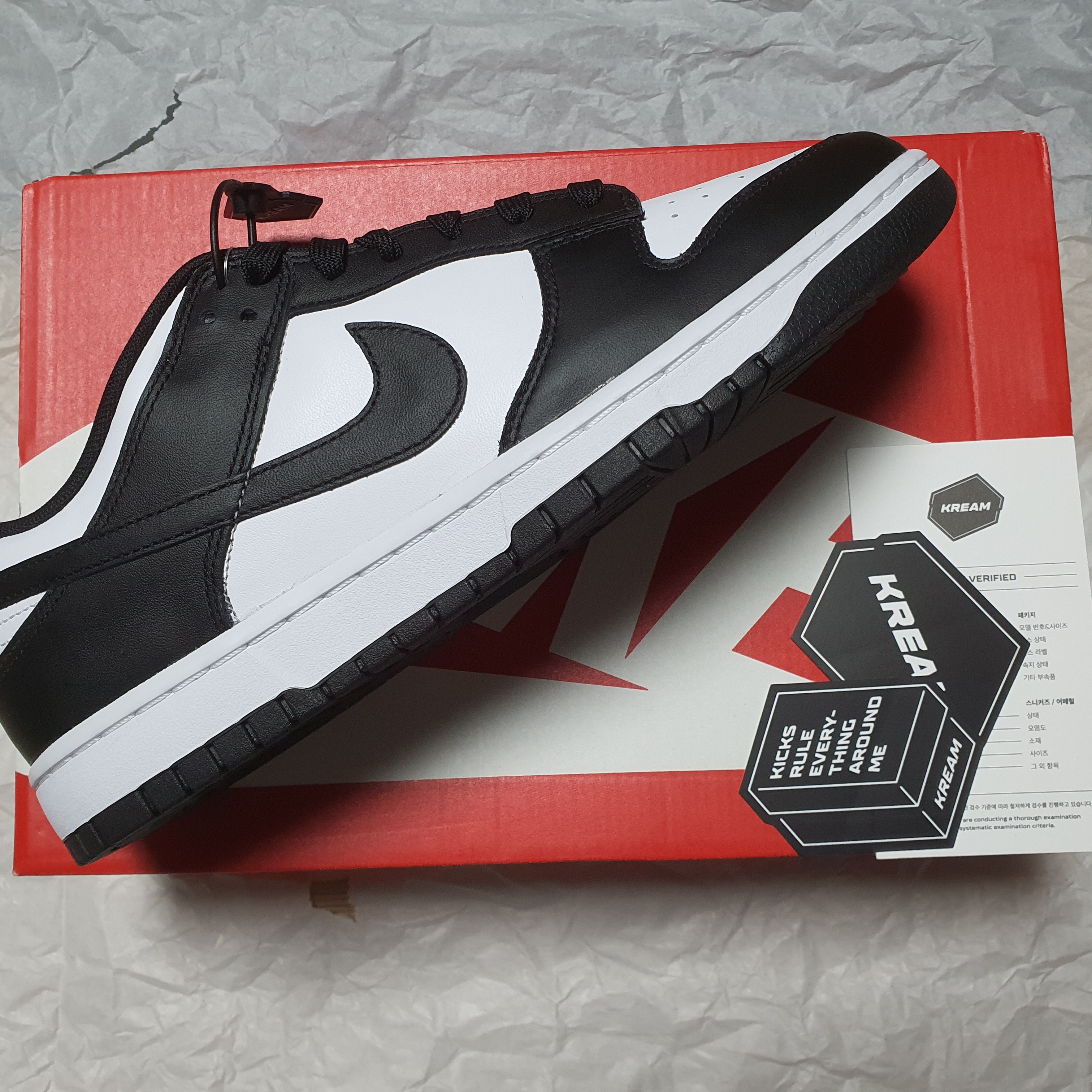 Nike Dunk Low Retro Black 착용 스타일