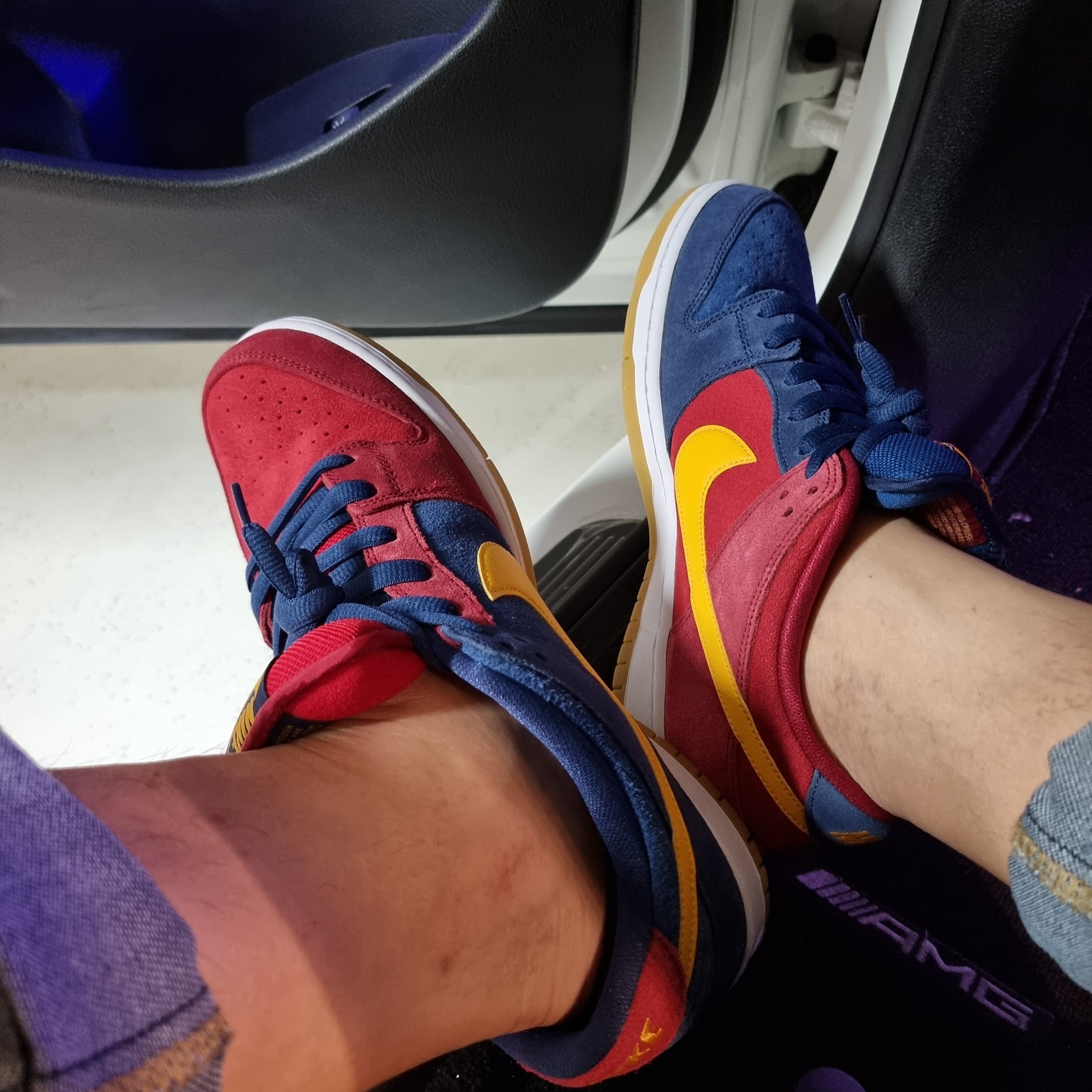 Nike SB Dunk Low Pro Premium Barcelona 착용 스타일 - 2