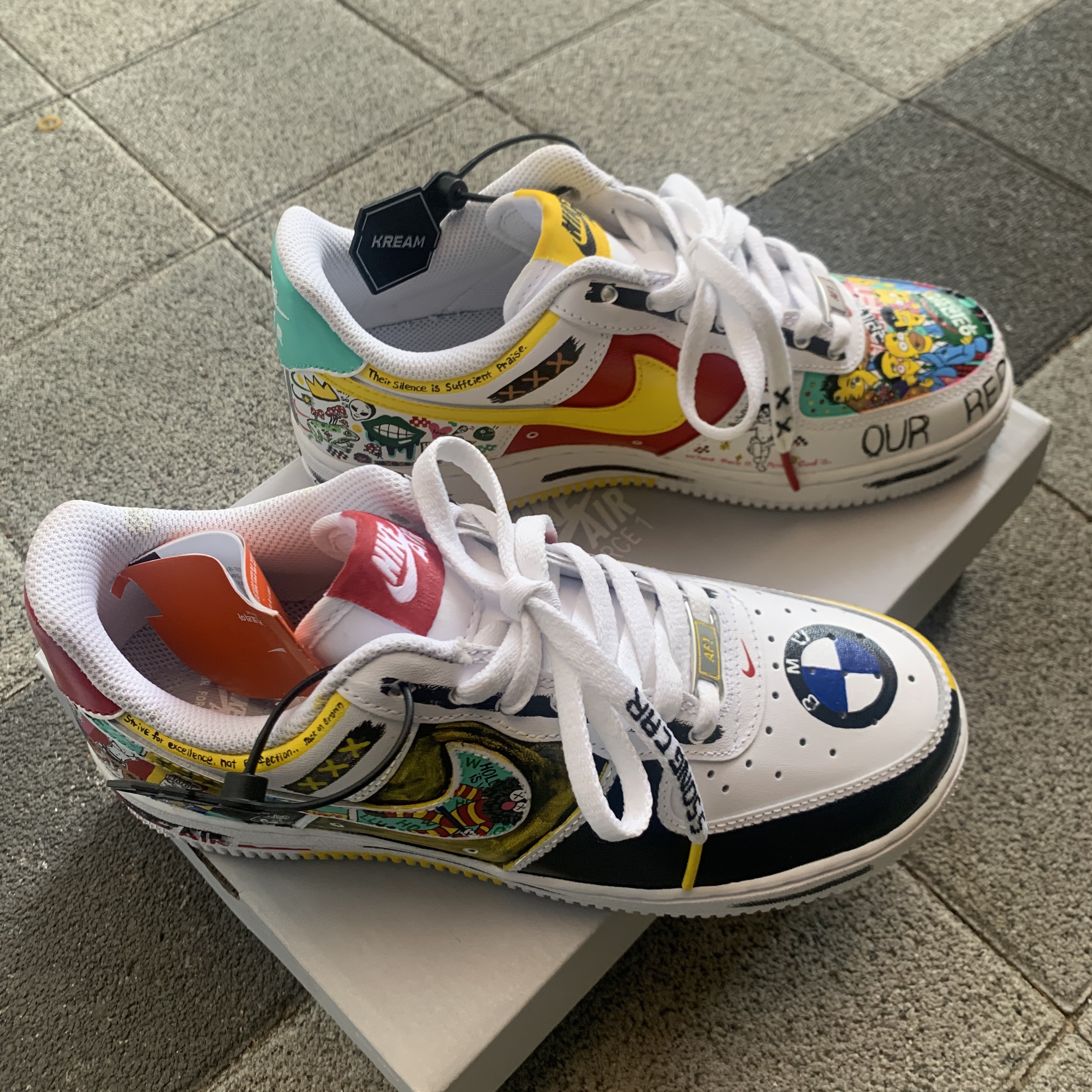 Nike Air Force 1 '07 Low White 착용 스타일 - 2