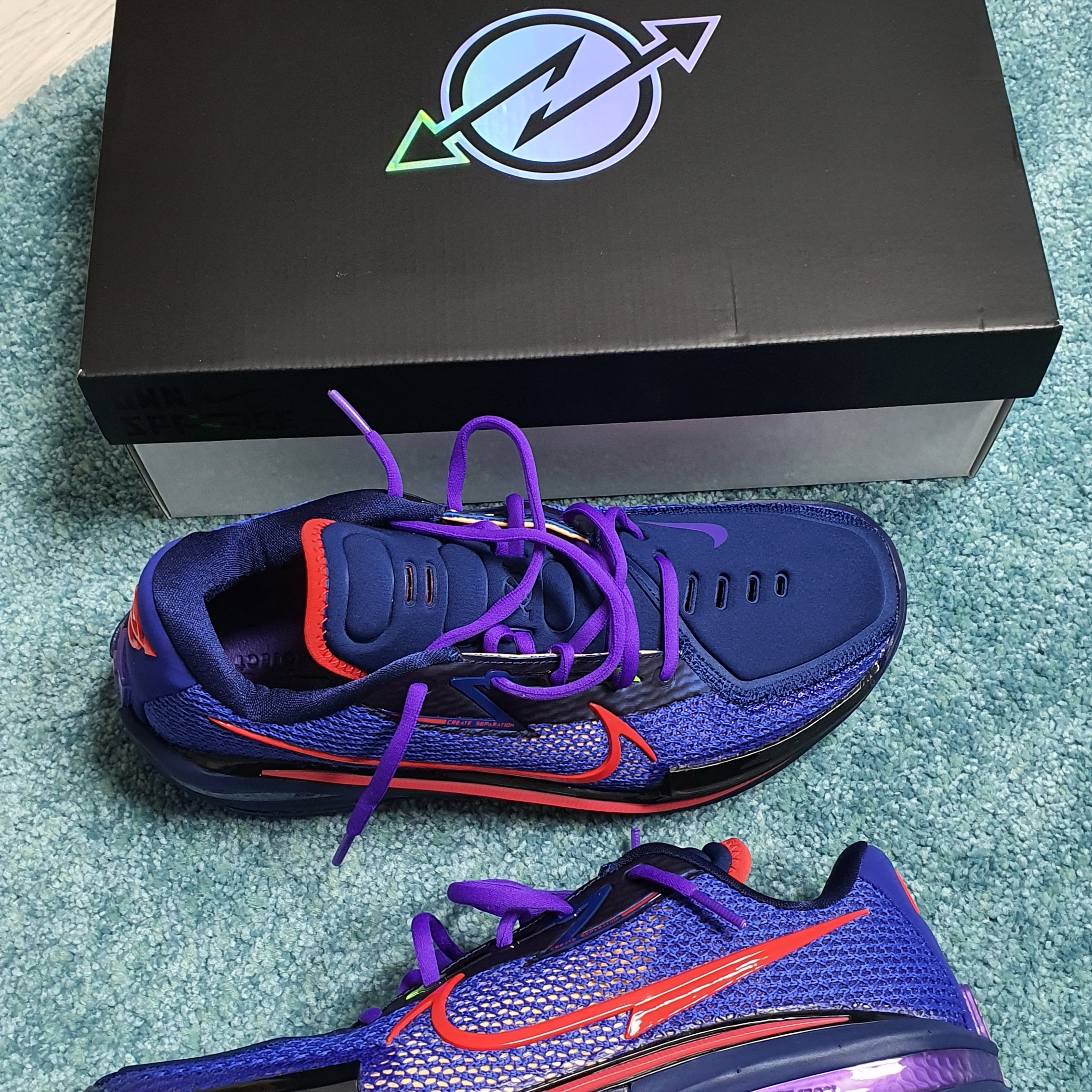 Nike Air Zoom GT Cut Team USA, Nike Air Zoom GT Cut Blue Void 착용 스타일 - 2