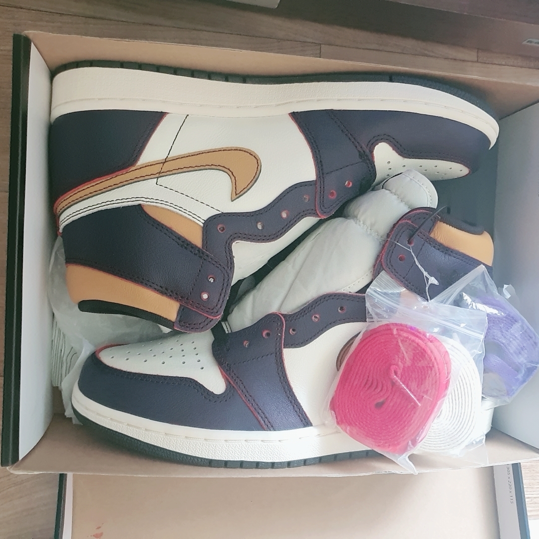 Jordan 1 Retro High OG Defiant SB LA to Chicago 착용 스타일 - 1