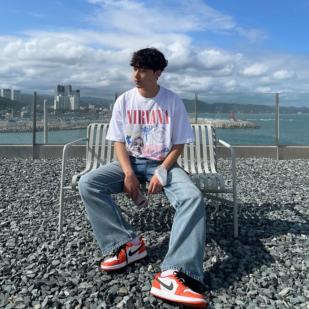 Jordan 1 Low OG Starfish 착용 스타일